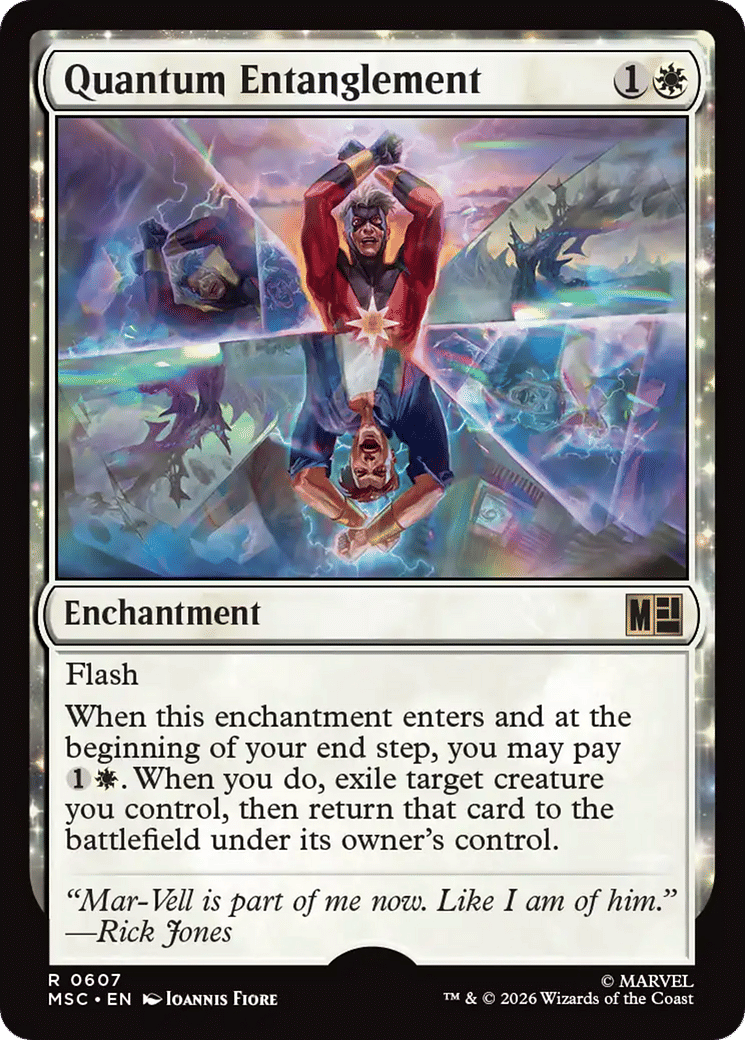 Enchevêtrement quantique — Marvel Super Heroes Commander — Magic: The Gathering