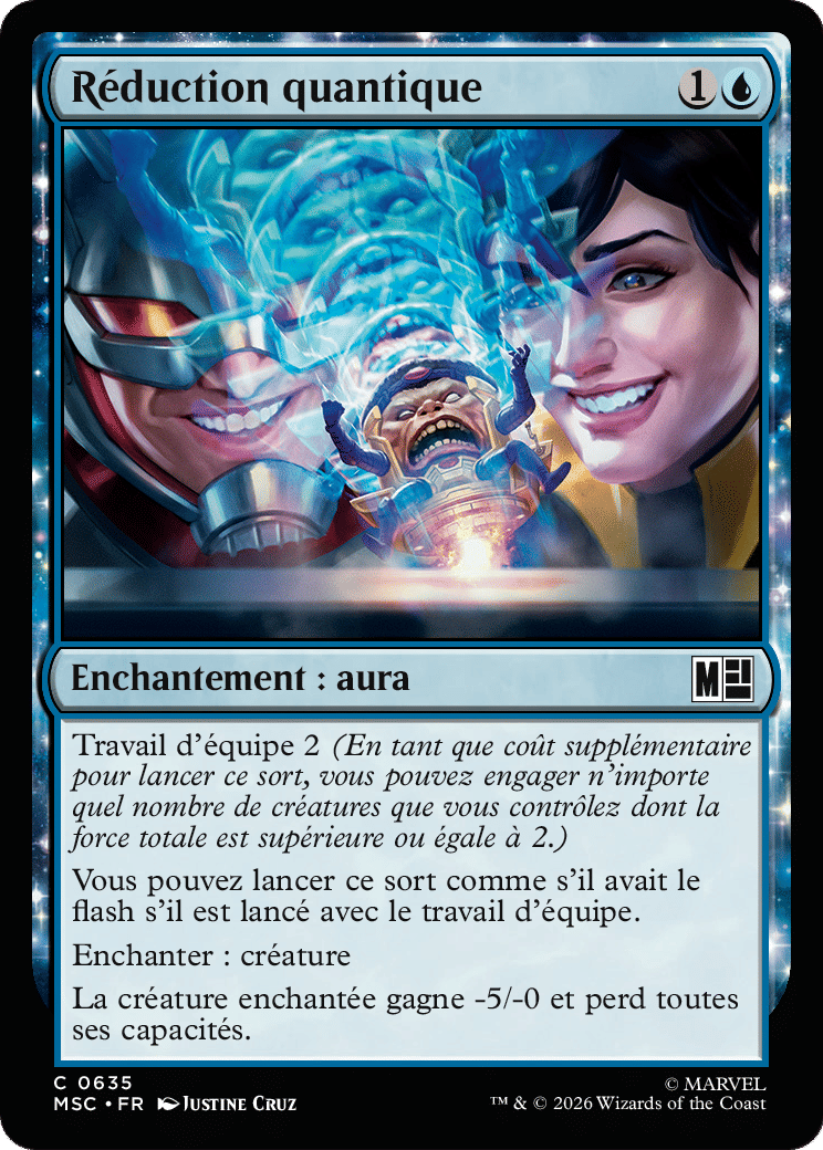 Réduction quantique — Marvel Super Heroes Commander — Magic: The Gathering