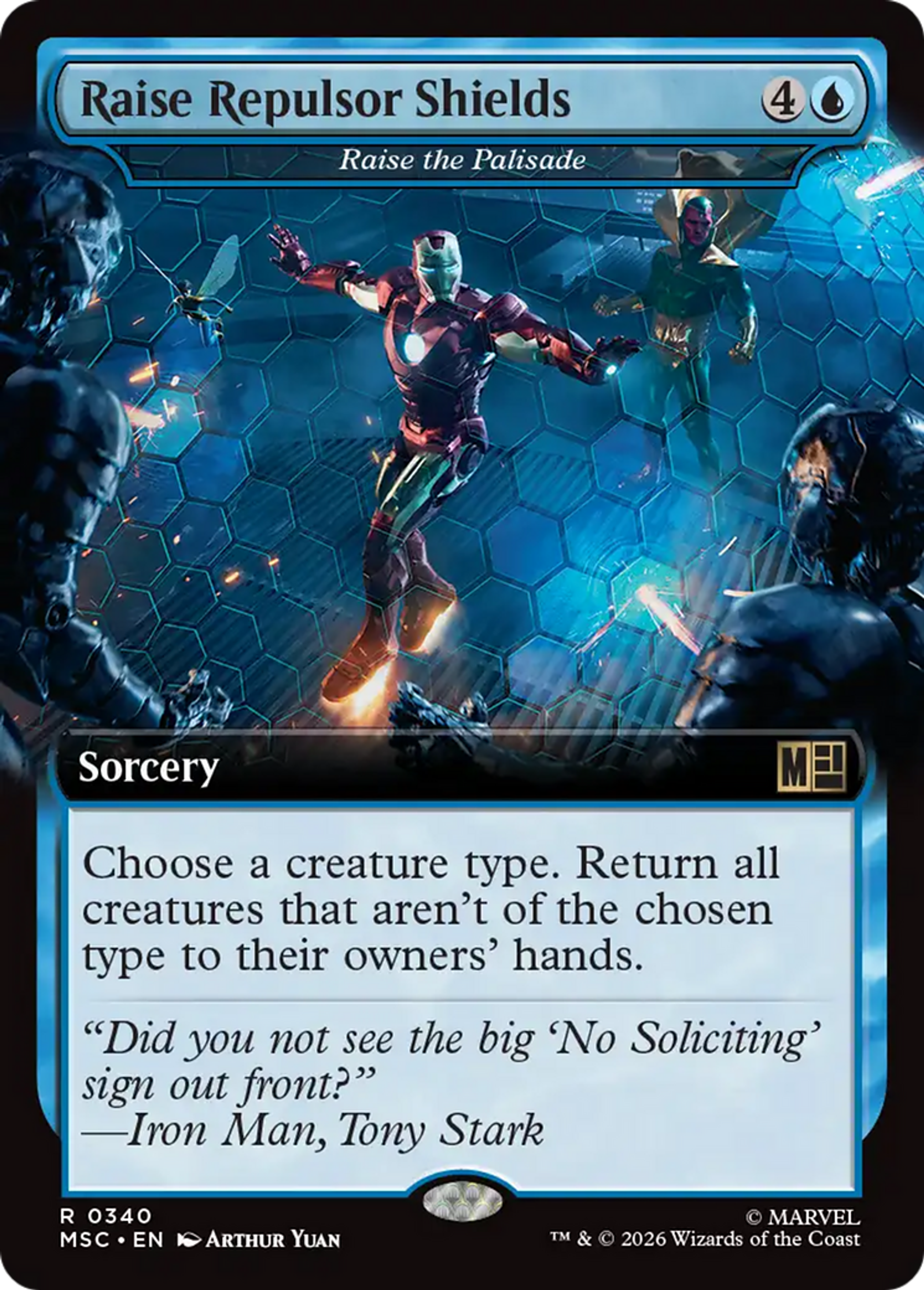 Raise the Palisade — Marvel Super Heroes Commander — Magic: The Gathering