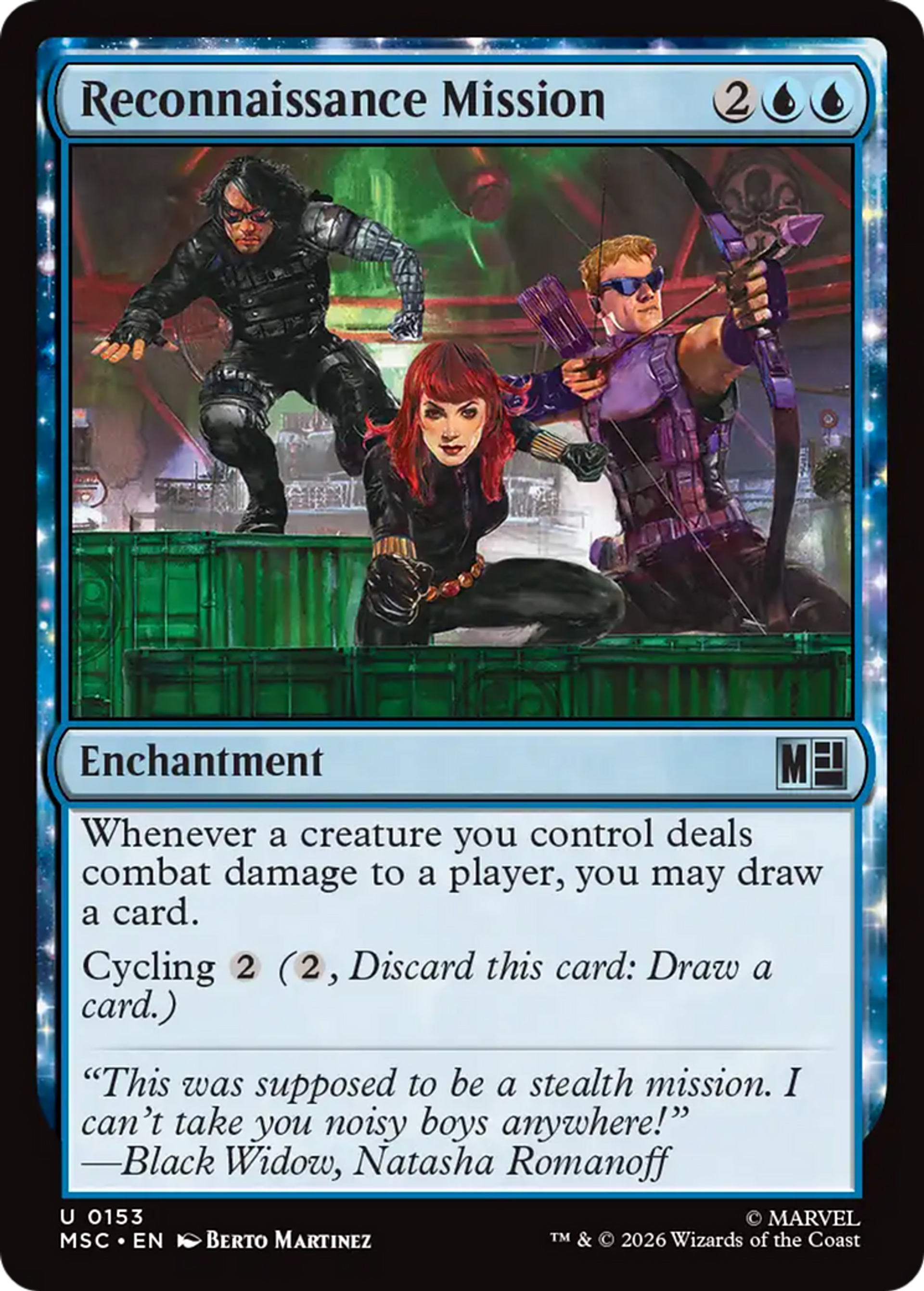 Reconnaissance Mission — Marvel Super Heroes Commander — Magic: The Gathering