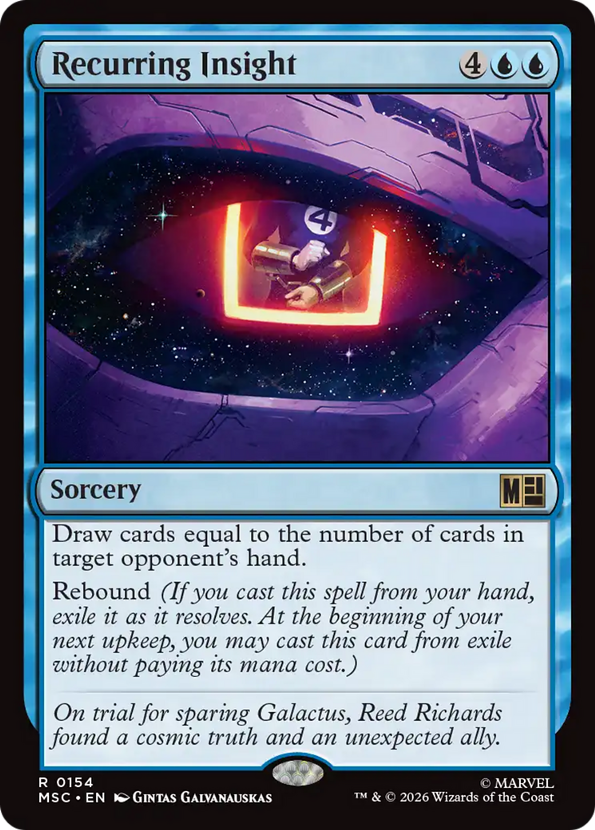 Recurring Insight — Marvel Super Heroes Commander — Magic: The Gathering