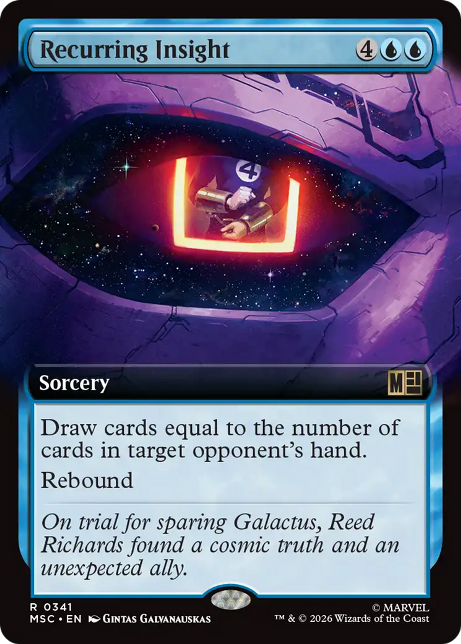Recurring Insight — Marvel Super Heroes Commander — Magic: The Gathering