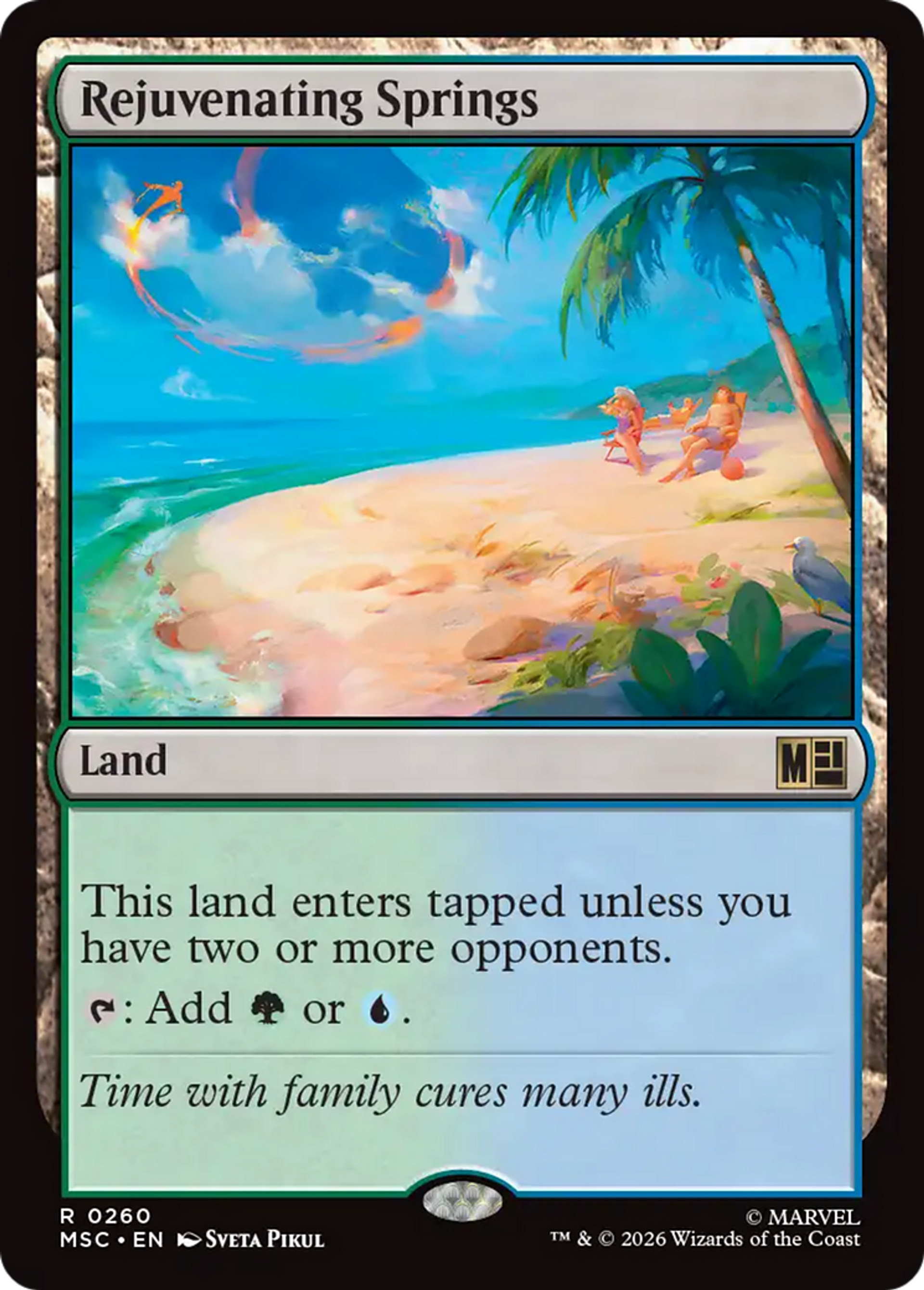 Rejuvenating Springs — Marvel Super Heroes Commander — Magic: The Gathering