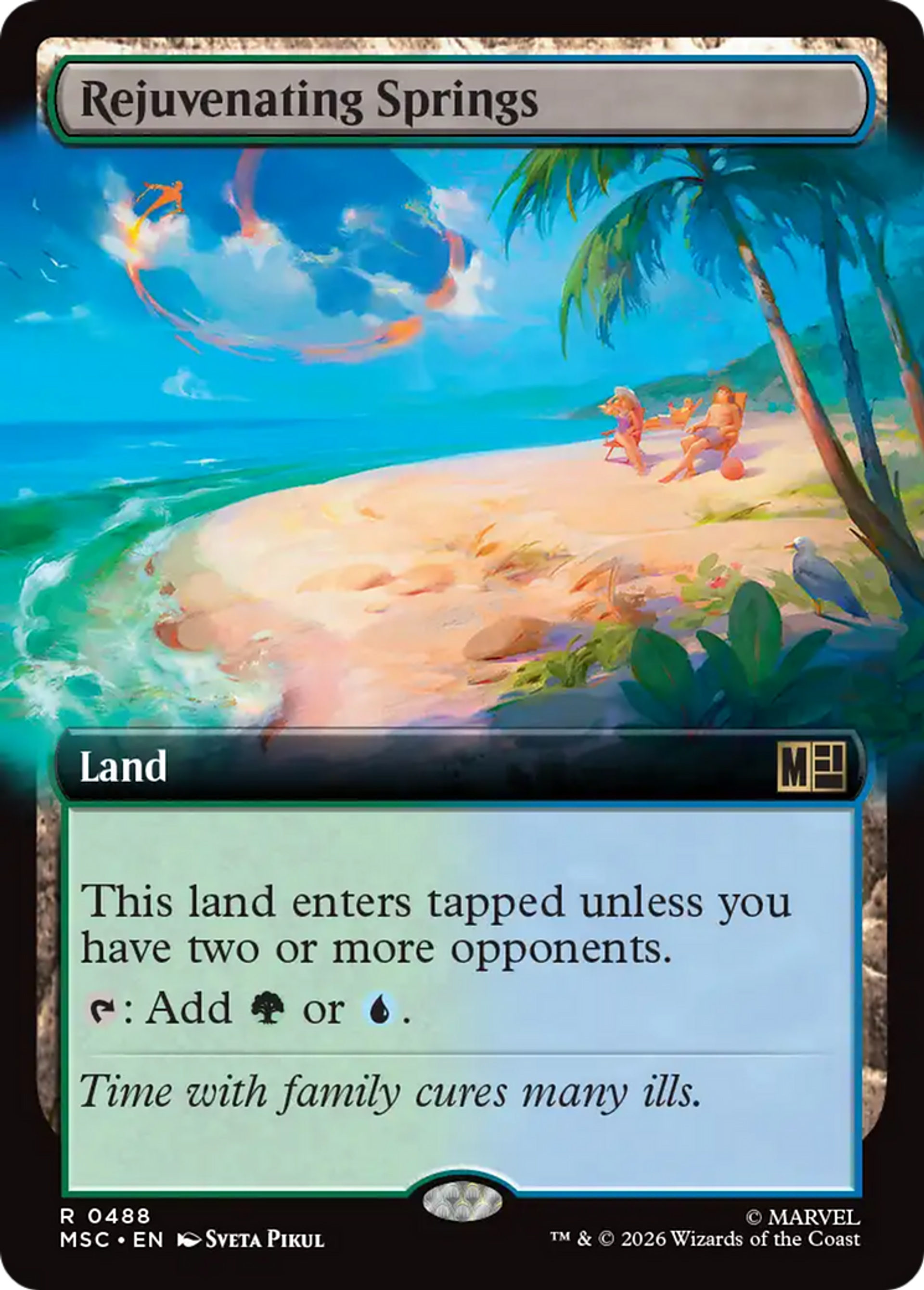 Rejuvenating Springs — Marvel Super Heroes Commander — Magic: The Gathering