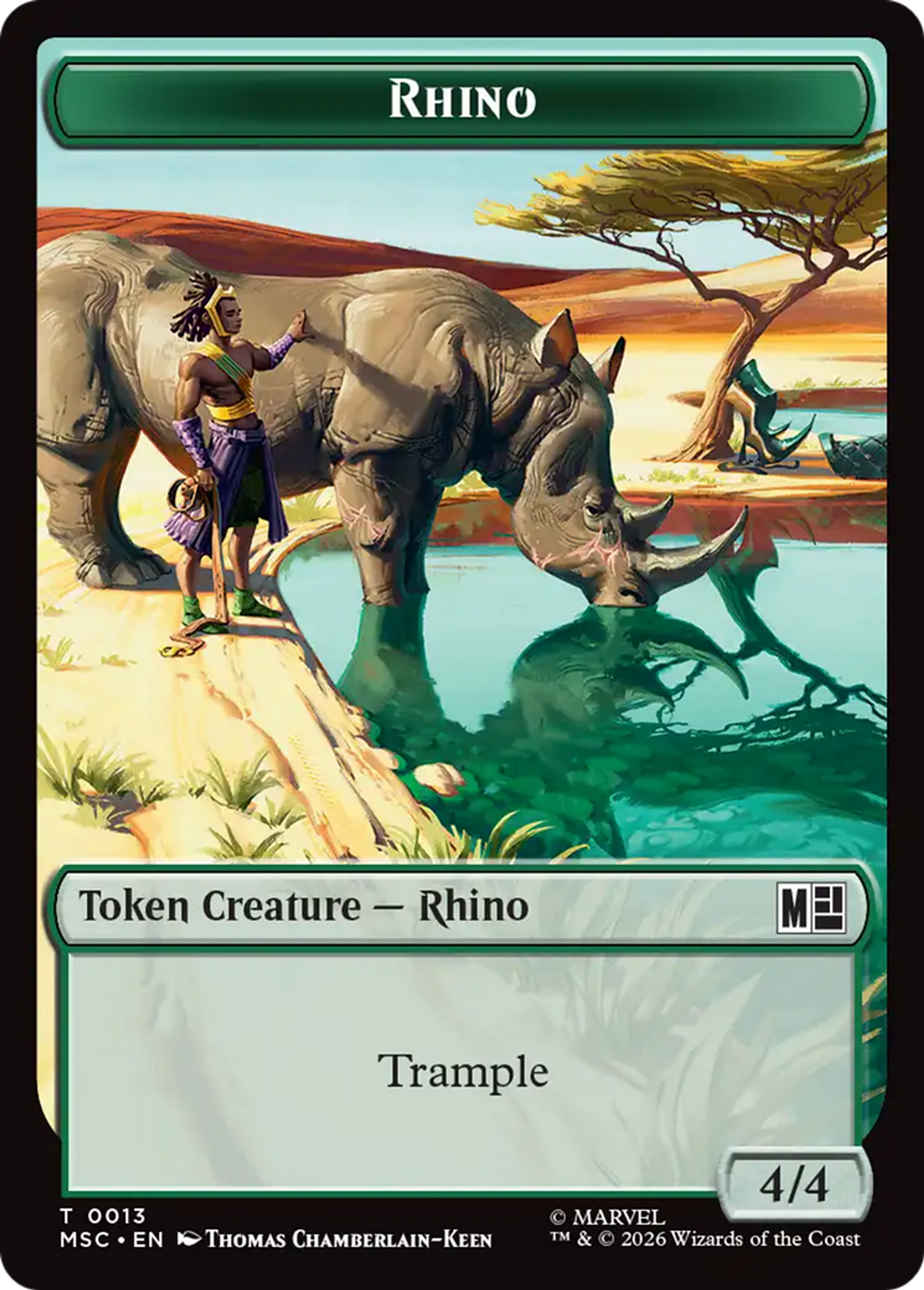 Rhino — Marvel Super Heroes Commander — Magic: The Gathering