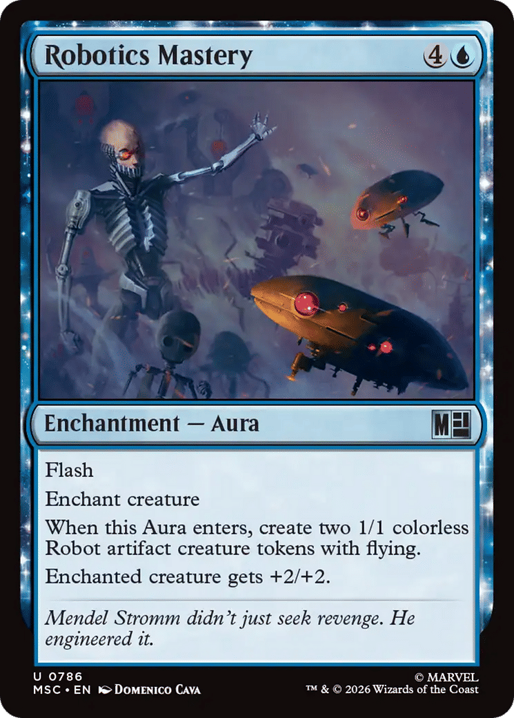 Robotics Mastery — Marvel Super Heroes Commander — Magic: The Gathering