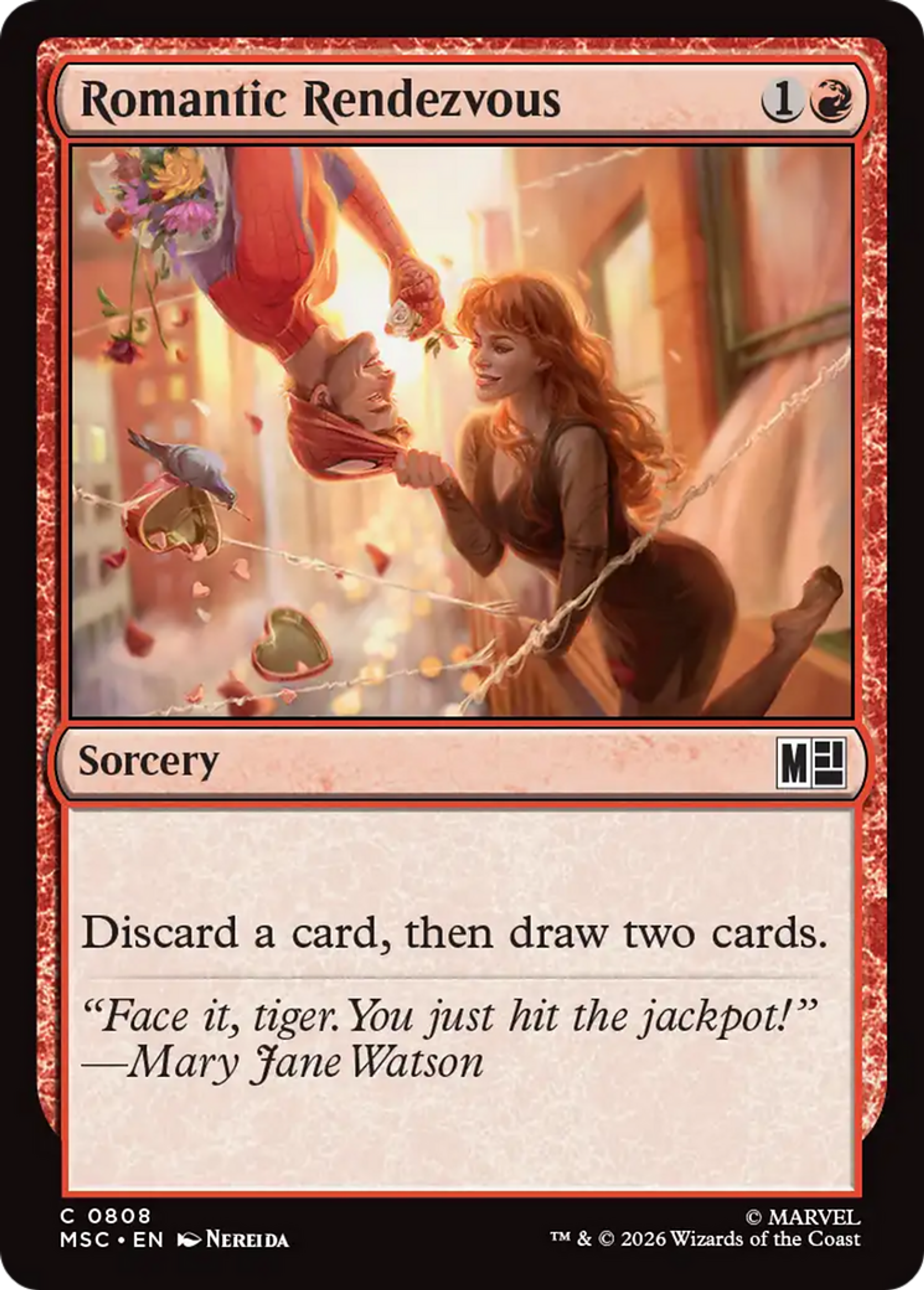 Romantic Rendezvous — Marvel Super Heroes Commander — Magic: The Gathering