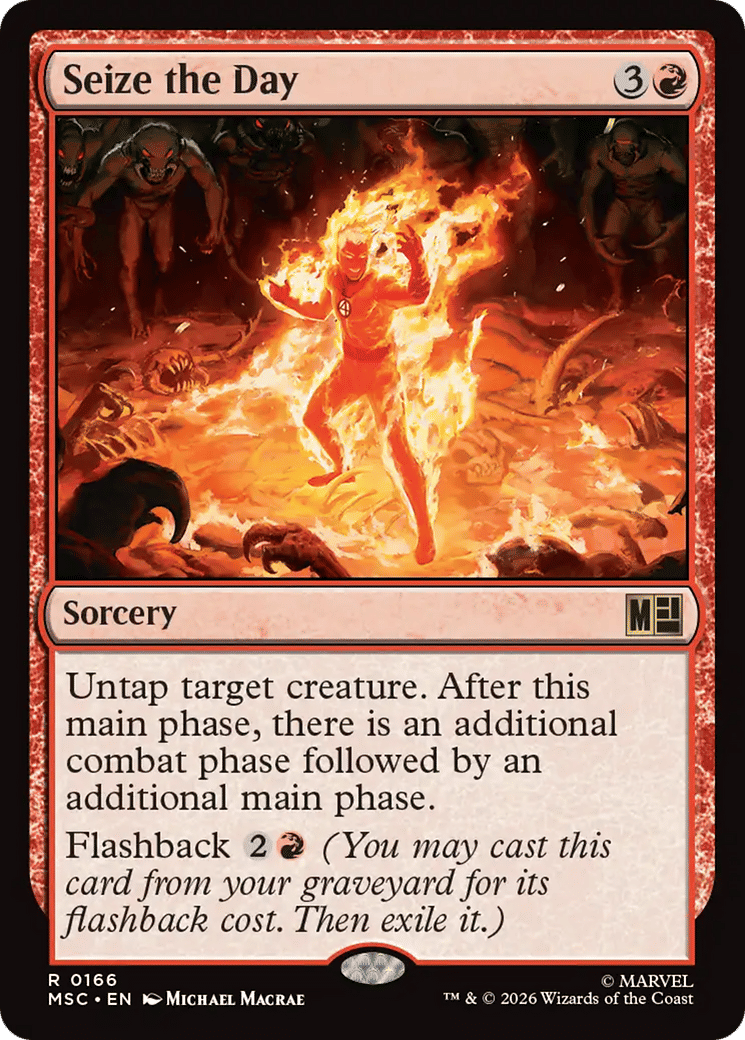 Seize the Day — Marvel Super Heroes Commander — Magic: The Gathering