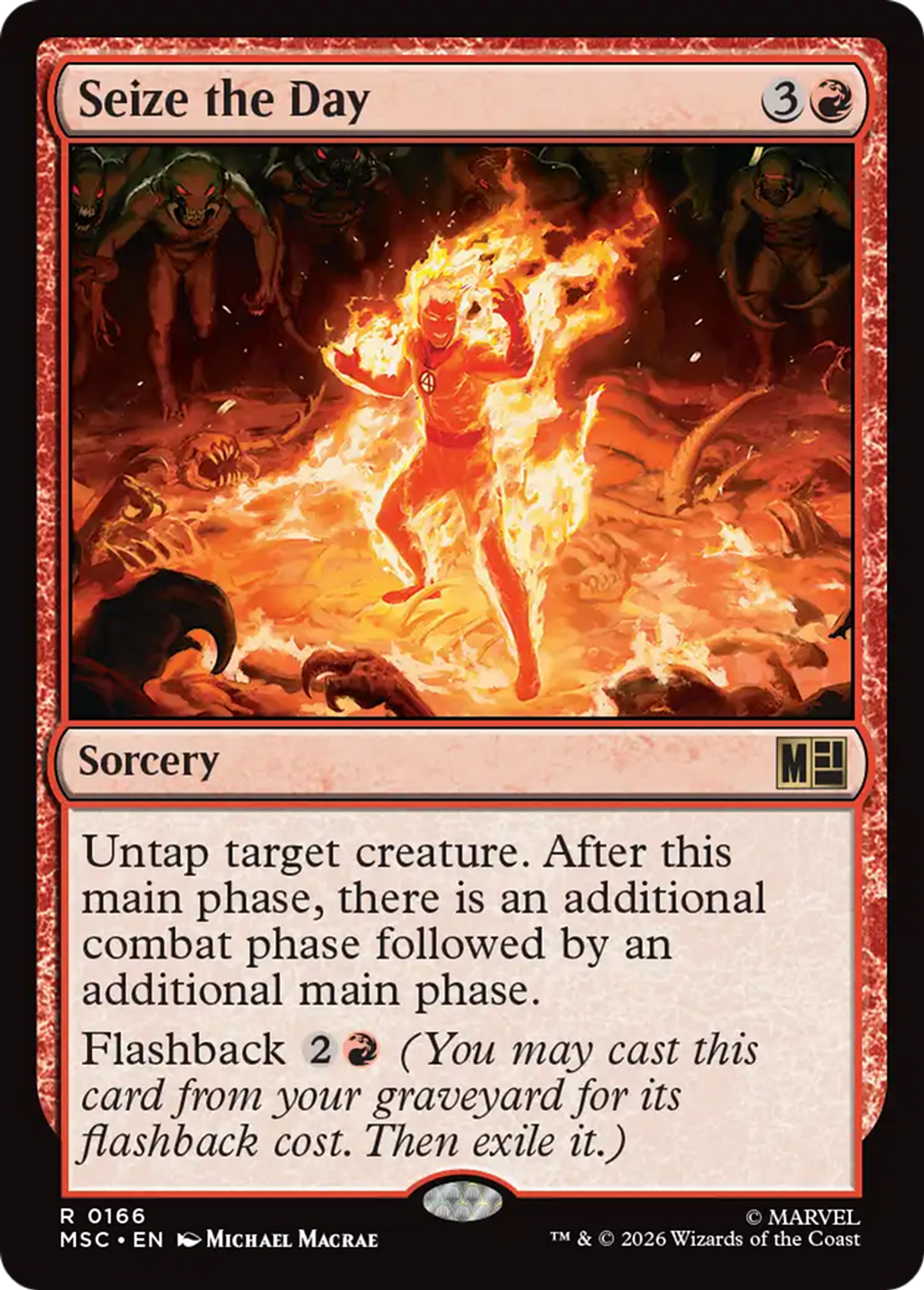 Seize the Day — Marvel Super Heroes Commander — Magic: The Gathering