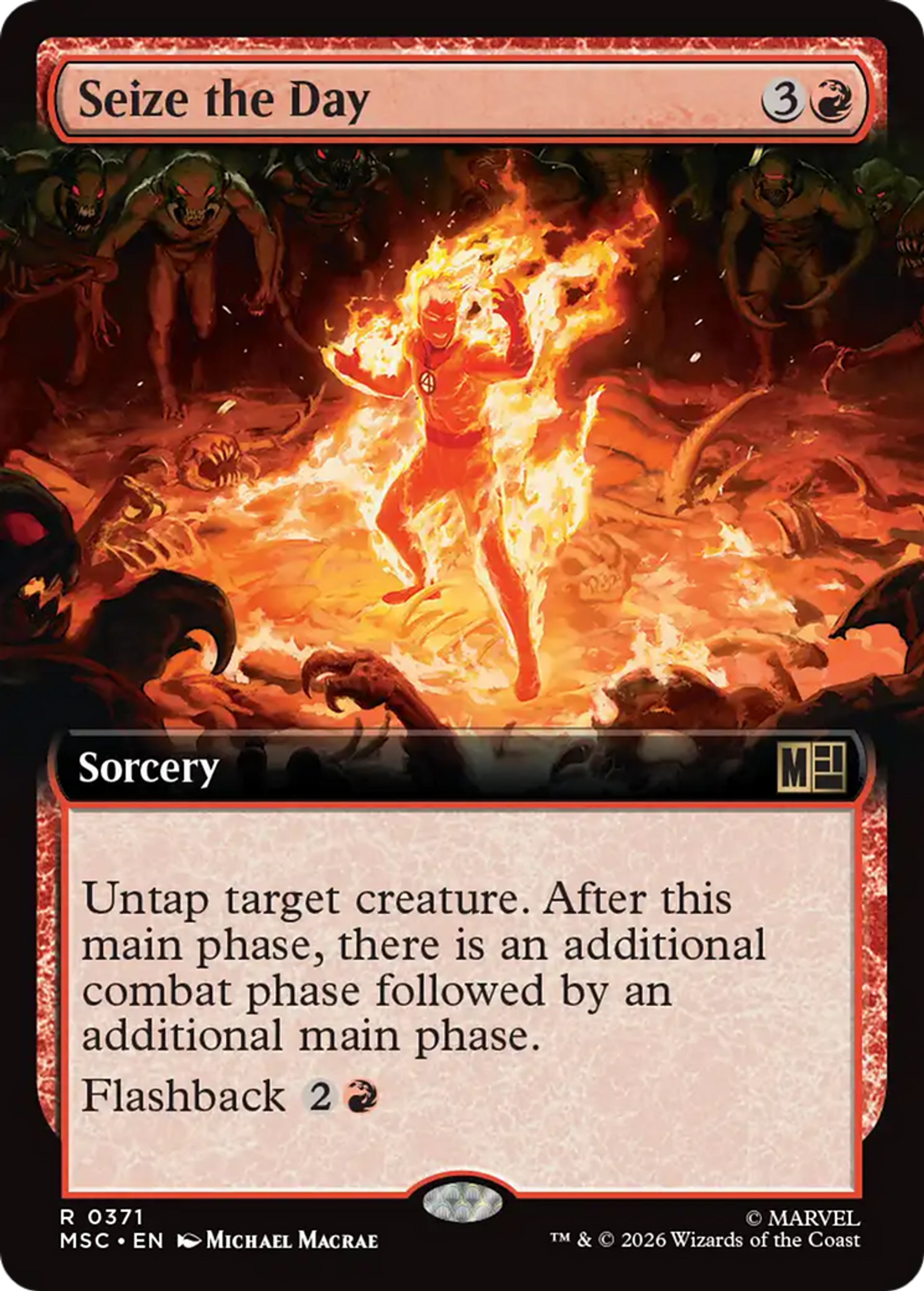 Seize the Day — Marvel Super Heroes Commander — Magic: The Gathering