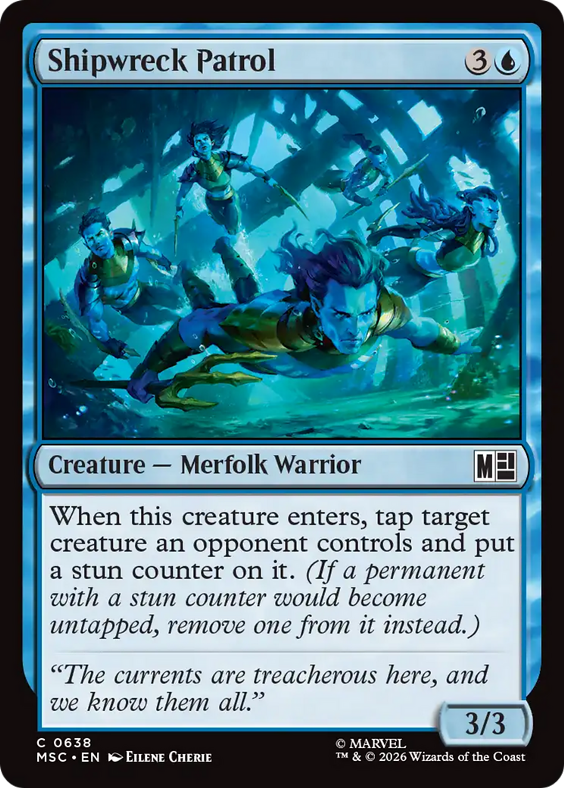 Shipwreck Patrol — Marvel Super Heroes Commander — Magic: The Gathering