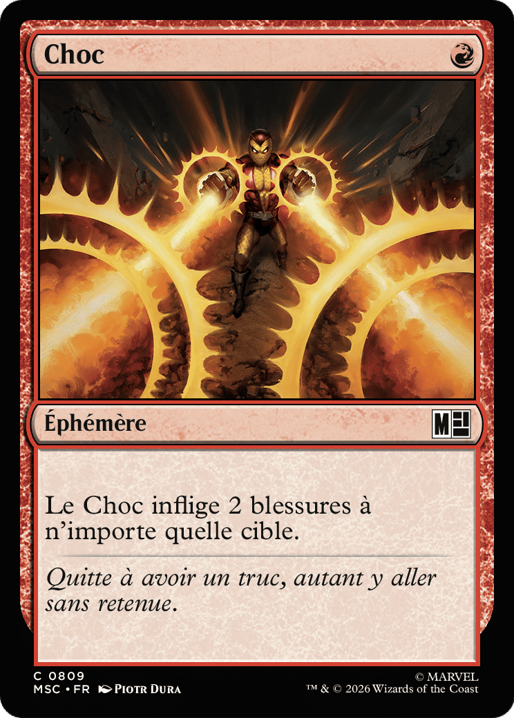 Choc — Marvel Super Heroes Commander — Magic: The Gathering