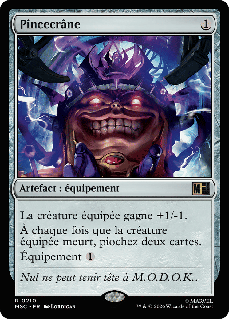 Pincecrâne — Marvel Super Heroes Commander — Magic: The Gathering
