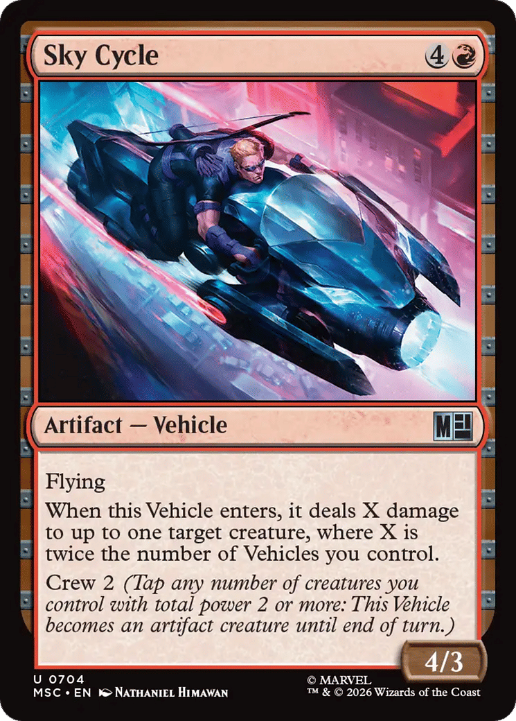Sky Cycle — Marvel Super Heroes Commander — Magic: The Gathering