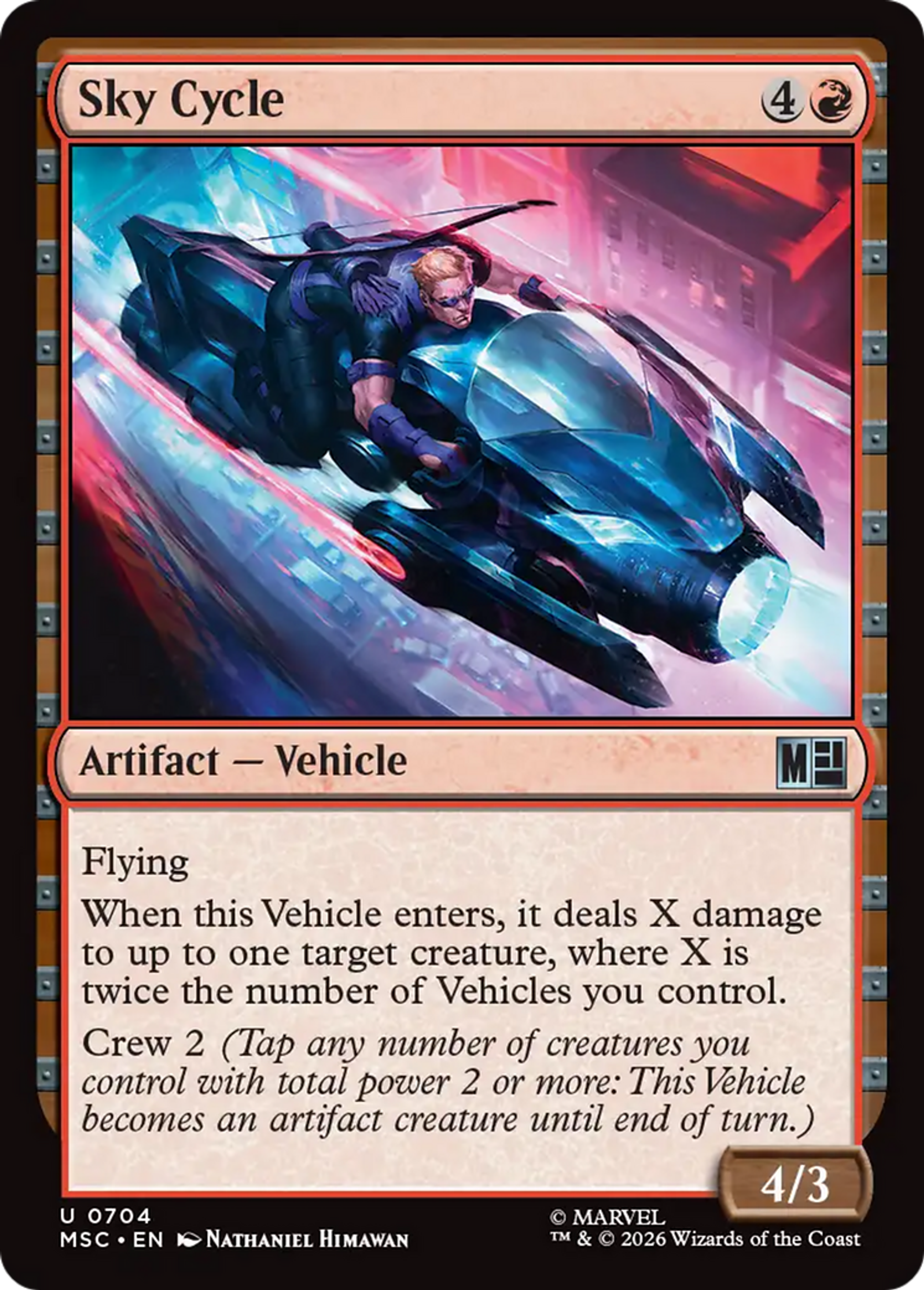 Sky Cycle — Marvel Super Heroes Commander — Magic: The Gathering