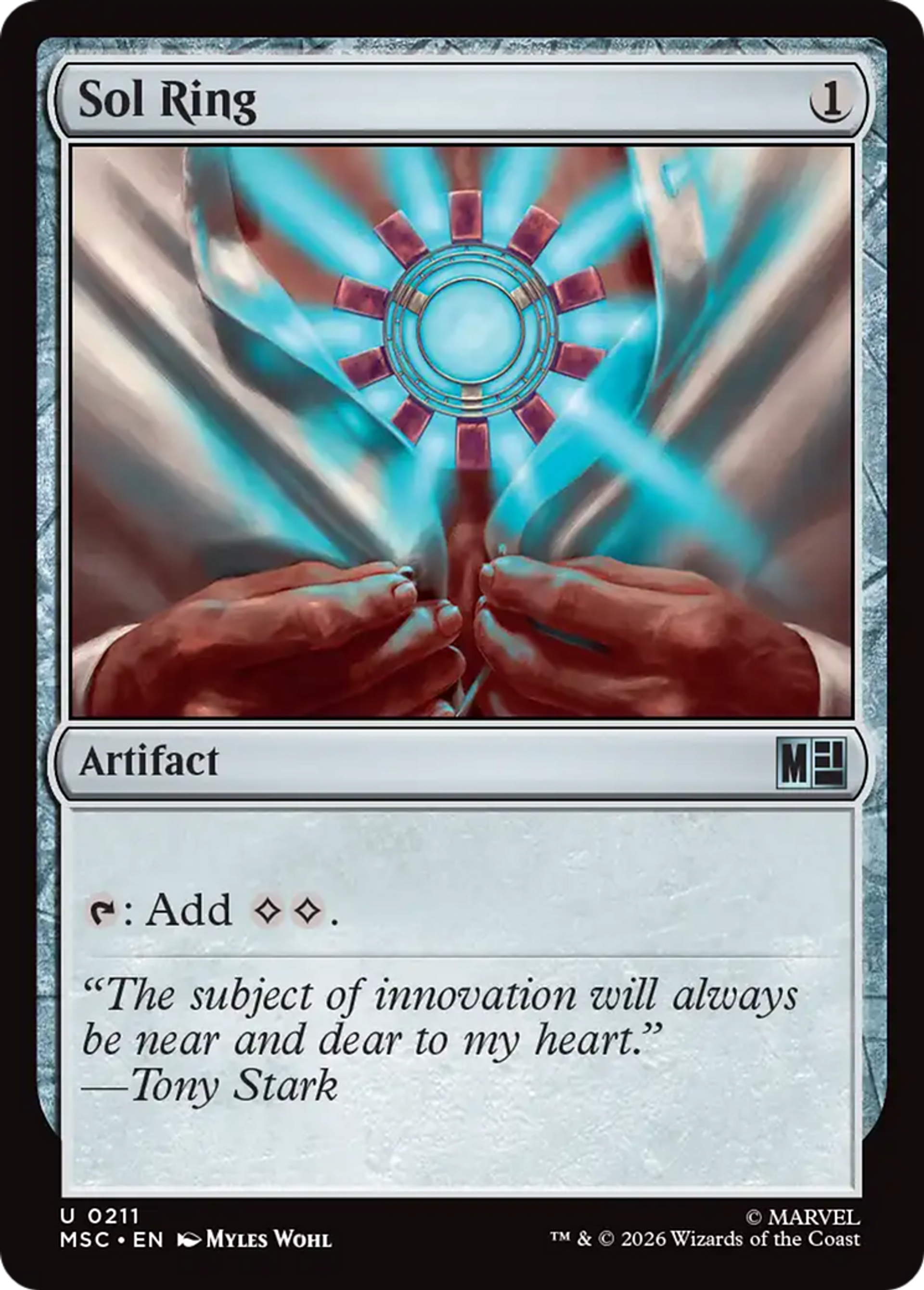 Sol Ring — Marvel Super Heroes Commander — Magic: The Gathering