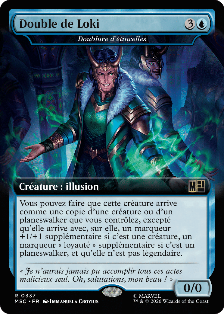 Doublure d'étincelles