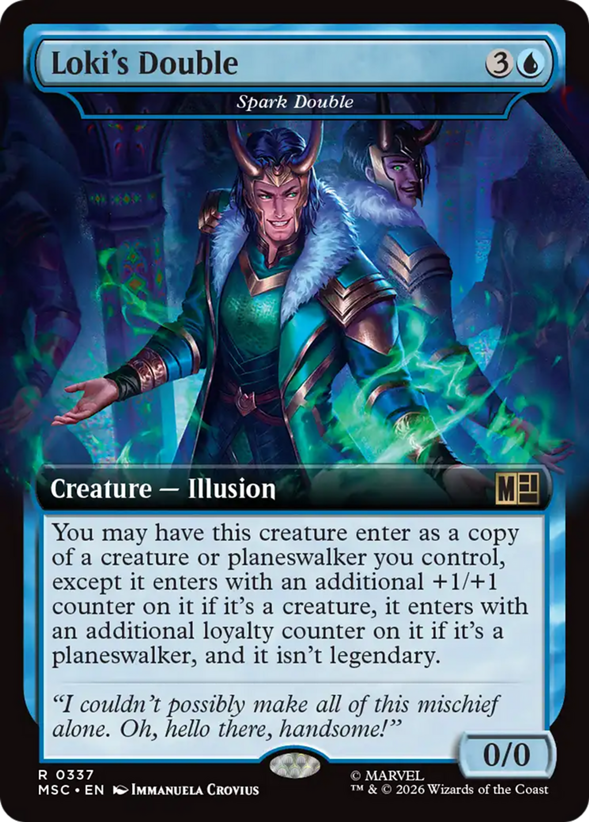 Spark Double — Marvel Super Heroes Commander — Magic: The Gathering
