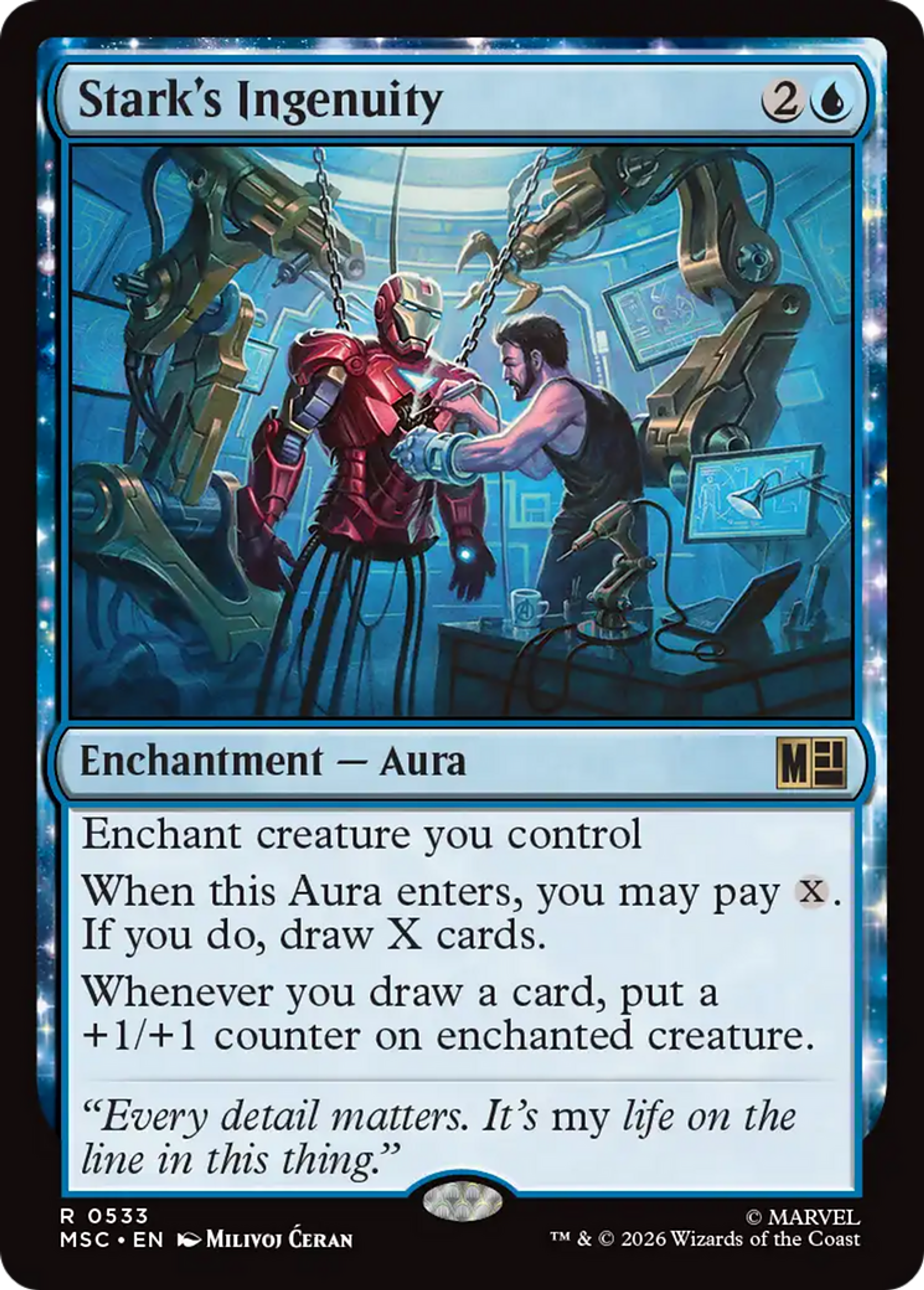 Stark's Ingenuity — Marvel Super Heroes Commander — Magic: The Gathering