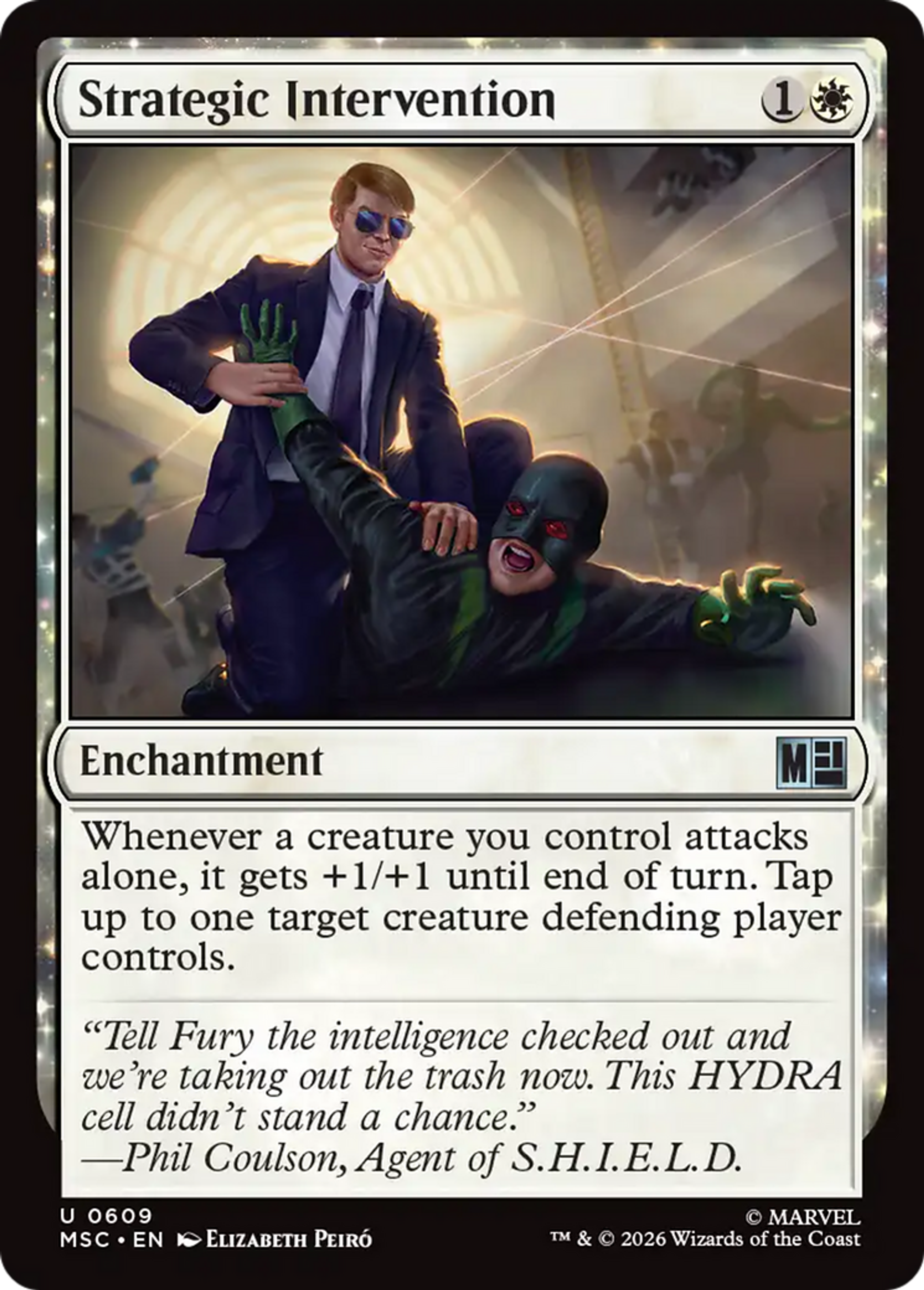 Strategic Intervention — Marvel Super Heroes Commander — Magic: The Gathering