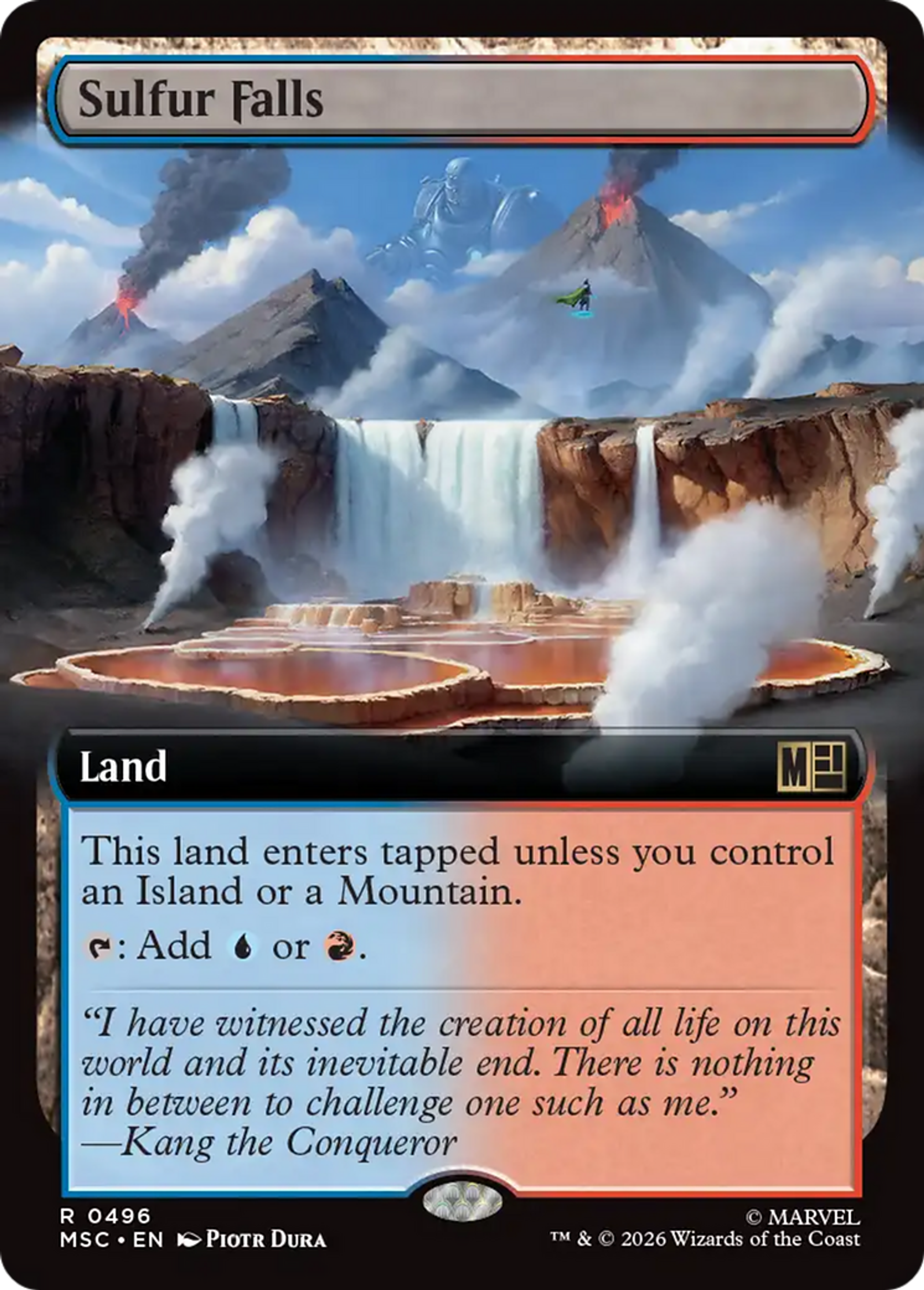 Sulfur Falls — Marvel Super Heroes Commander — Magic: The Gathering