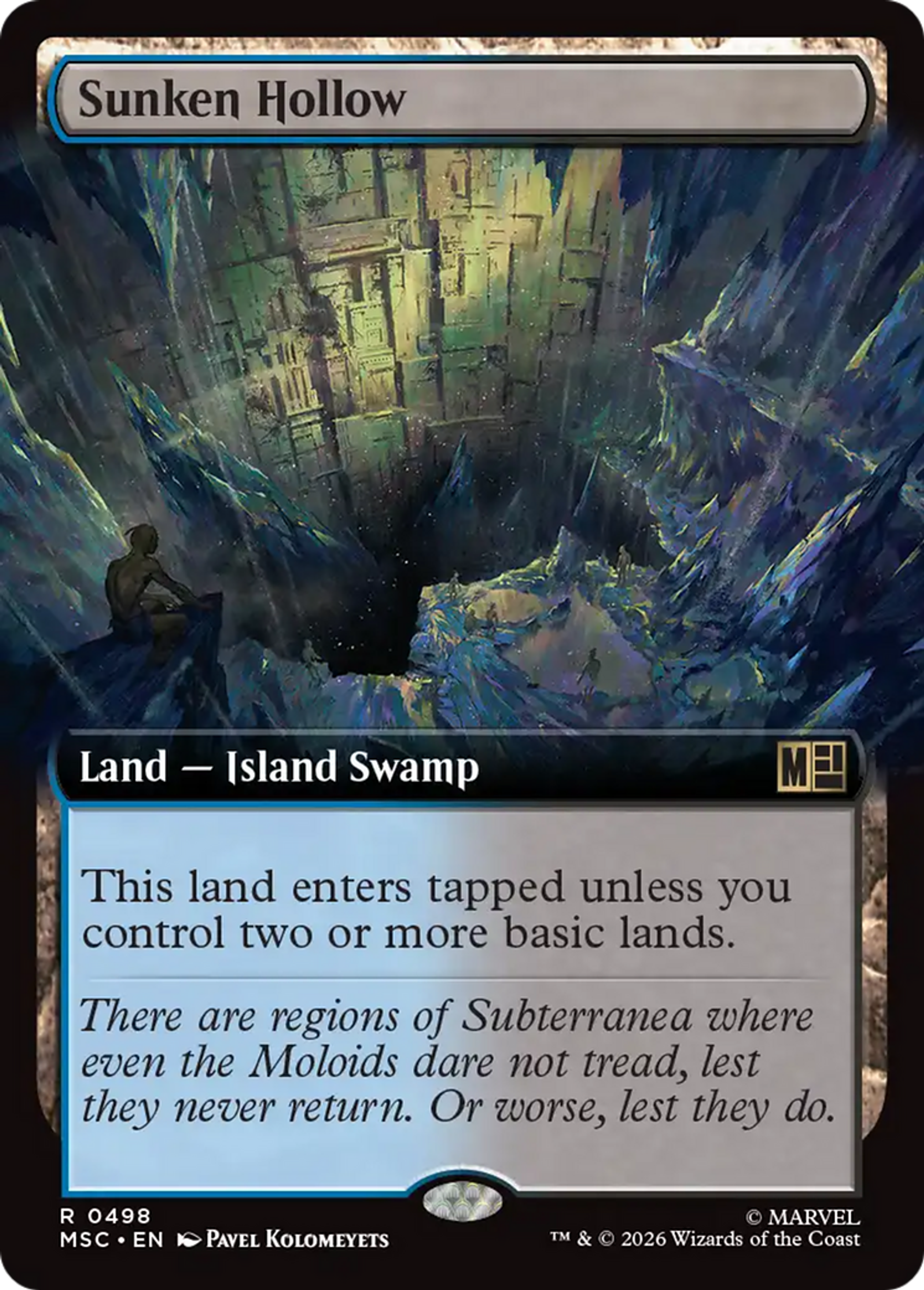 Sunken Hollow — Marvel Super Heroes Commander — Magic: The Gathering