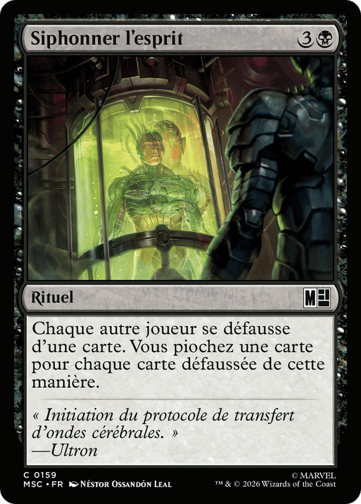 Siphonner l'esprit — Marvel Super Heroes Commander — Magic: The Gathering
