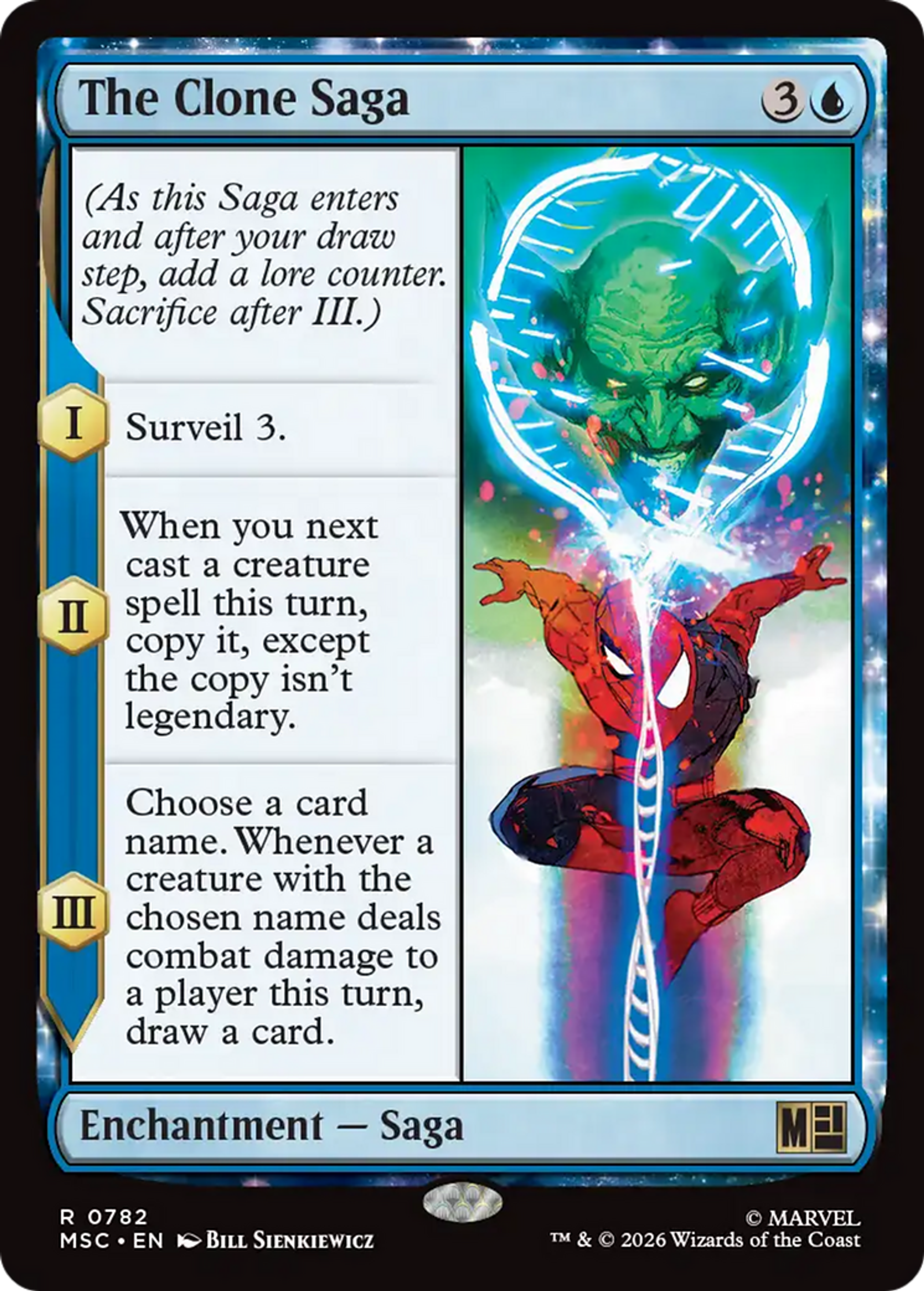 The Clone Saga — Marvel Super Heroes Commander — Magic: The Gathering