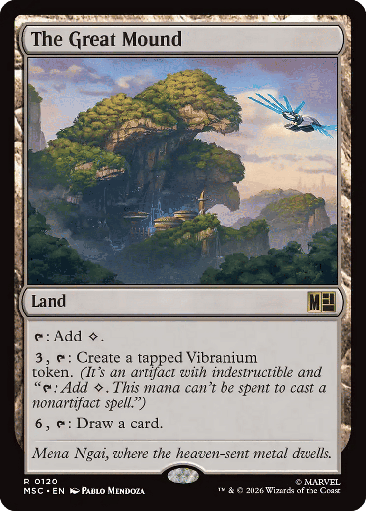 The Great Mound — Marvel Super Heroes Commander — Magic: The Gathering