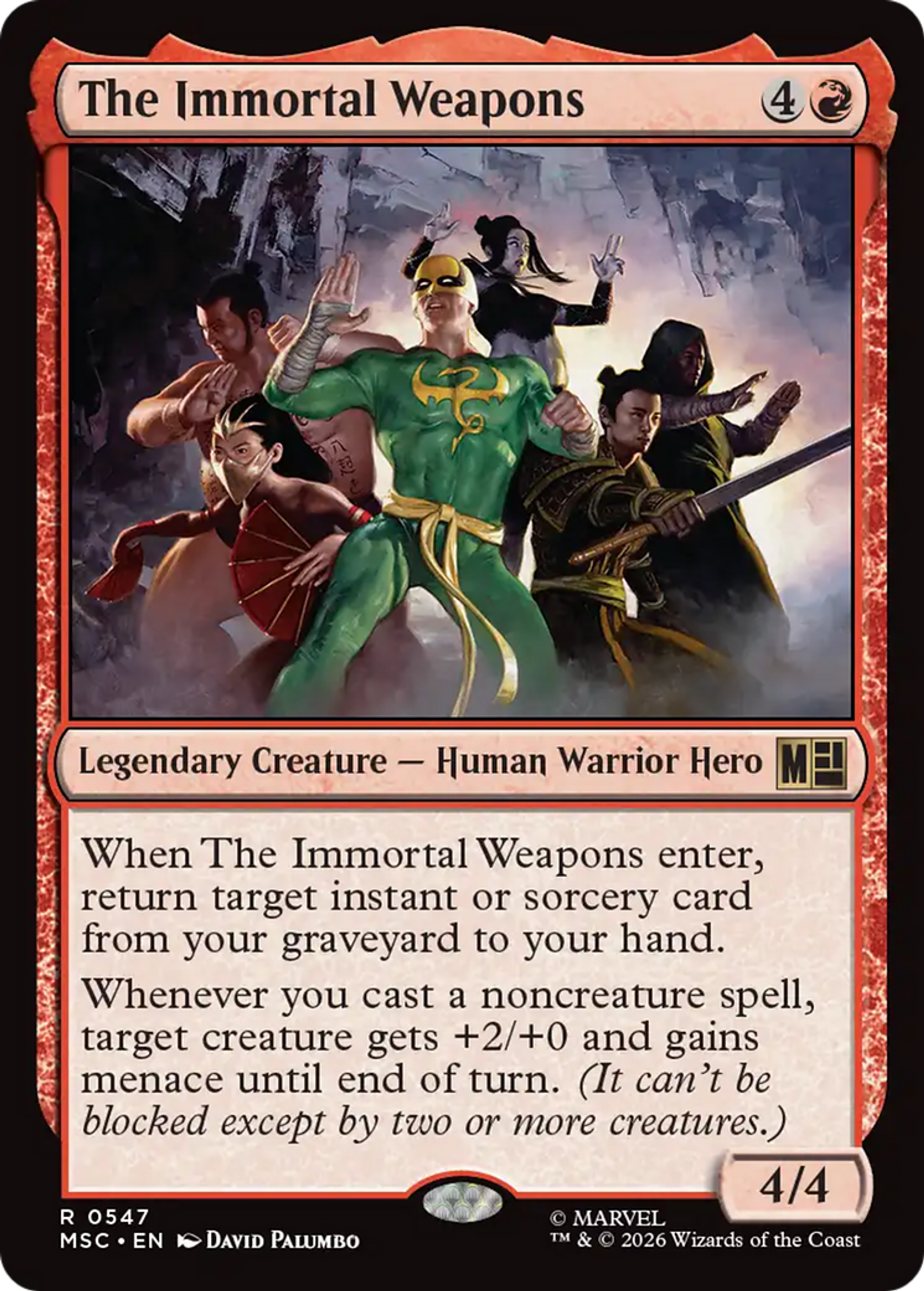 The Immortal Weapons — Marvel Super Heroes Commander — Magic: The Gathering