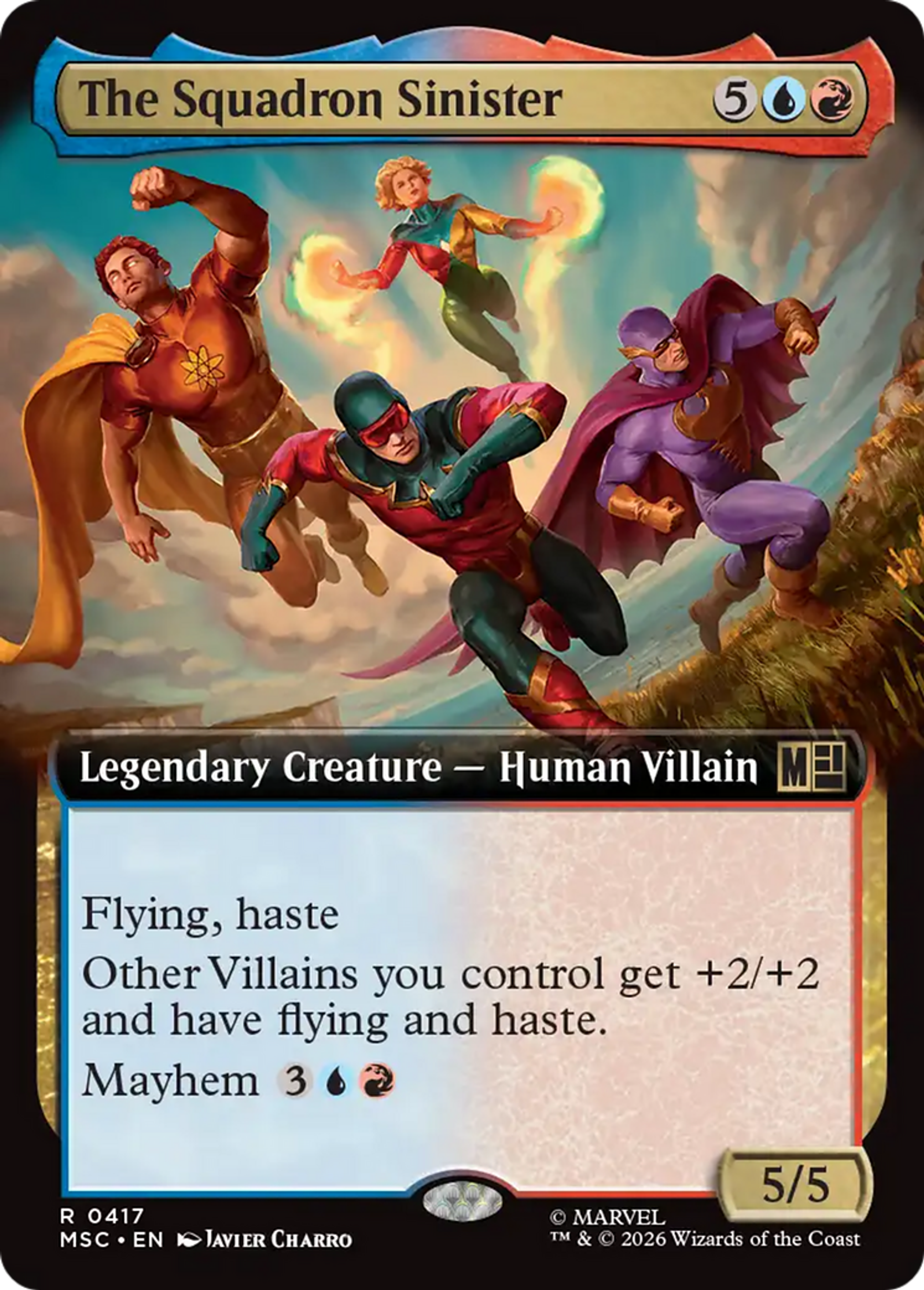 The Squadron Sinister — Marvel Super Heroes Commander — Magic: The Gathering