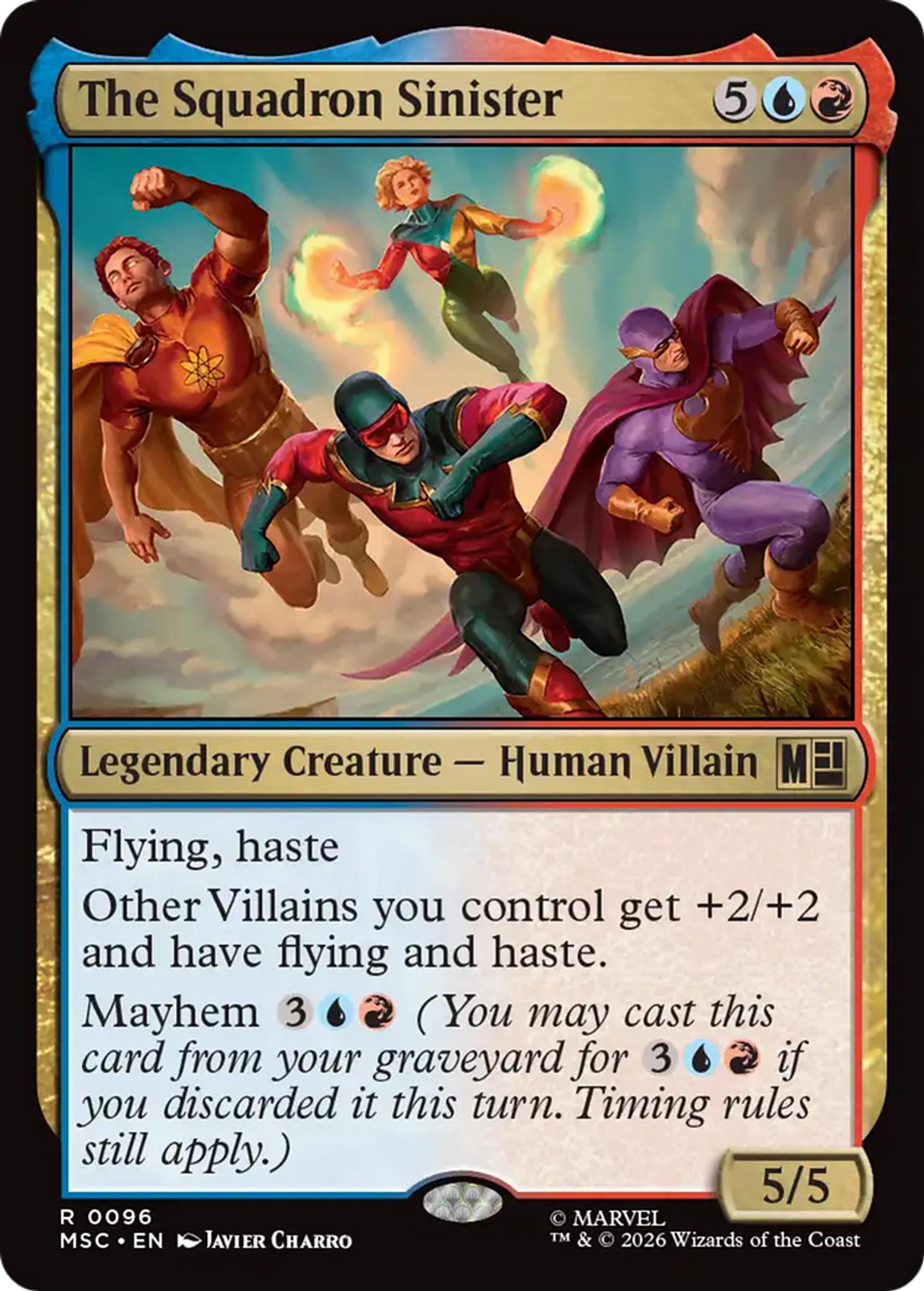 The Squadron Sinister — Marvel Super Heroes Commander — Magic: The Gathering