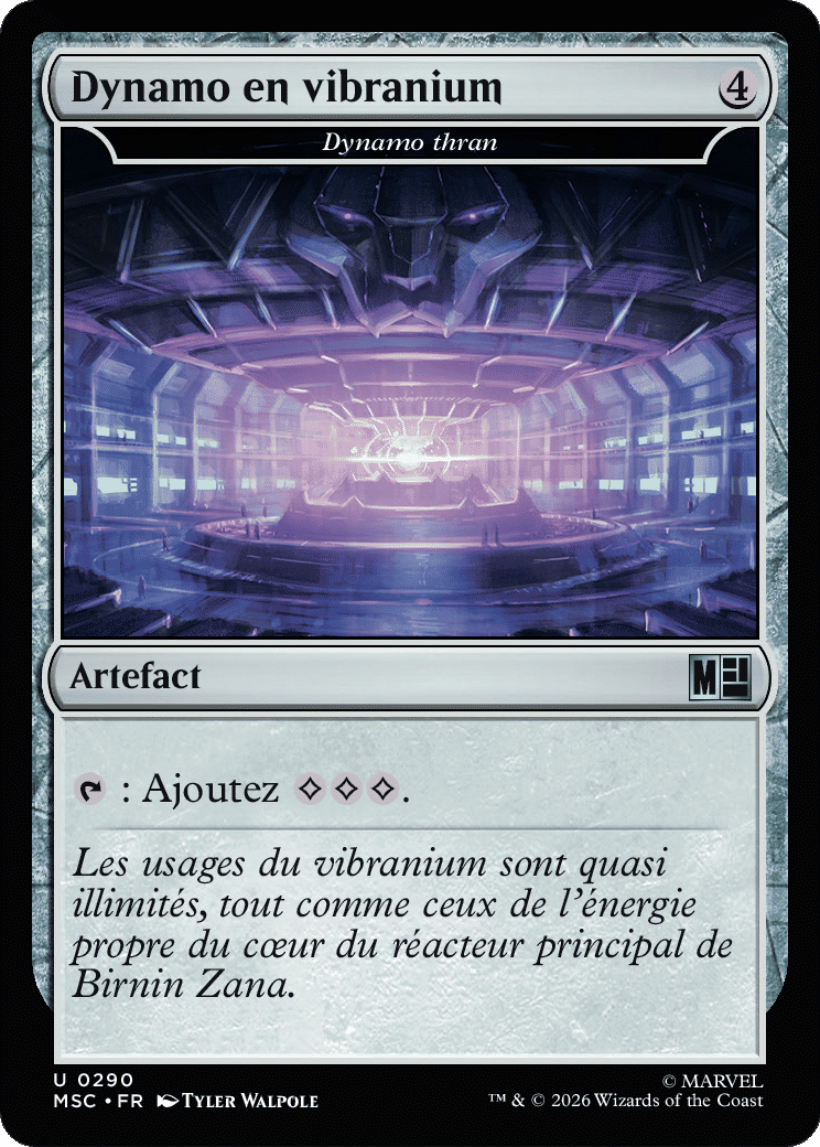 Dynamo thran — Marvel Super Heroes Commander — Magic: The Gathering