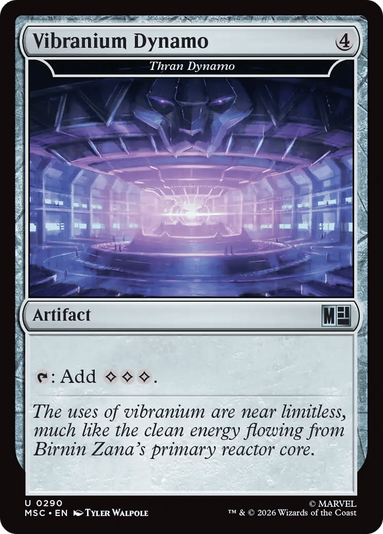 Thran Dynamo — Marvel Super Heroes Commander — Magic: The Gathering