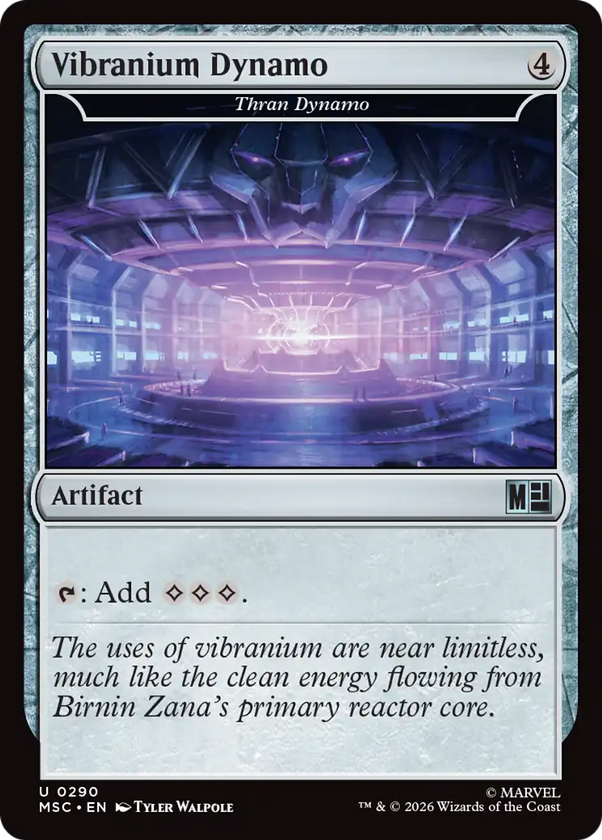 Thran Dynamo — Marvel Super Heroes Commander — Magic: The Gathering