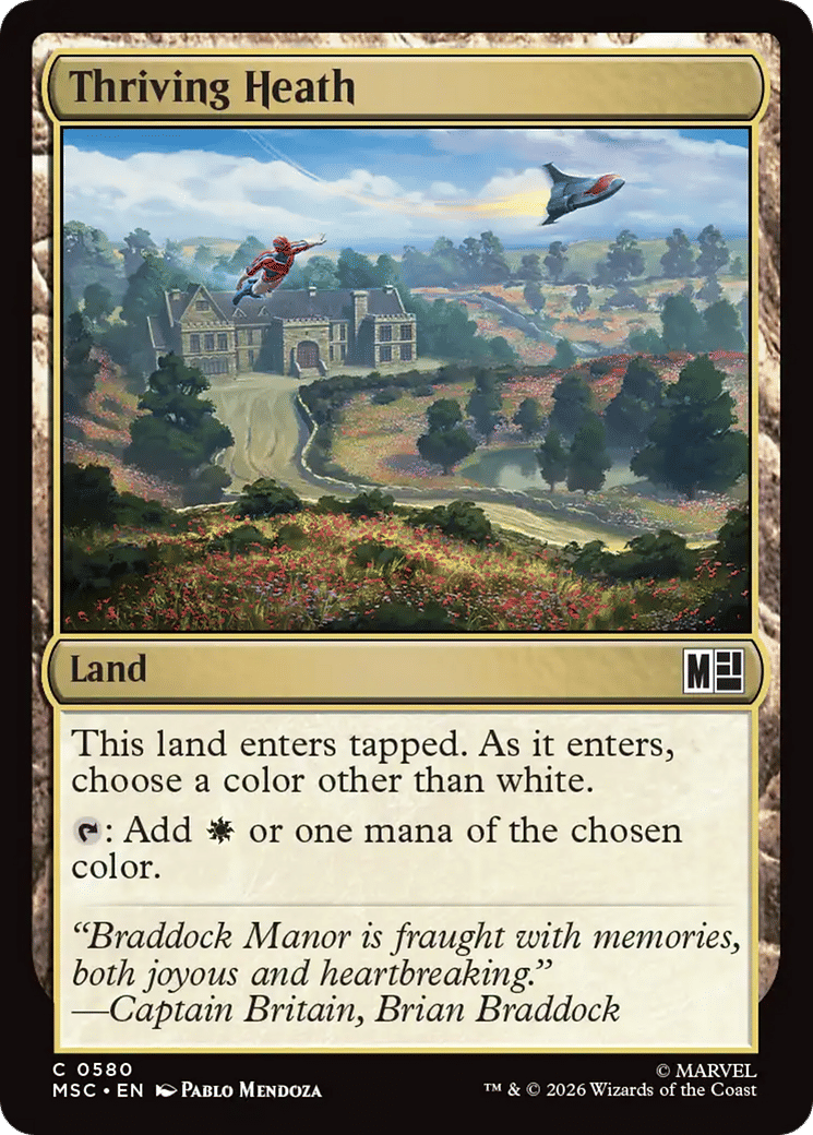 Thriving Heath — Marvel Super Heroes Commander — Magic: The Gathering