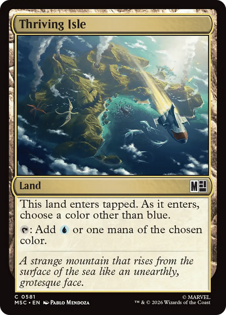 Thriving Isle — Marvel Super Heroes Commander — Magic: The Gathering