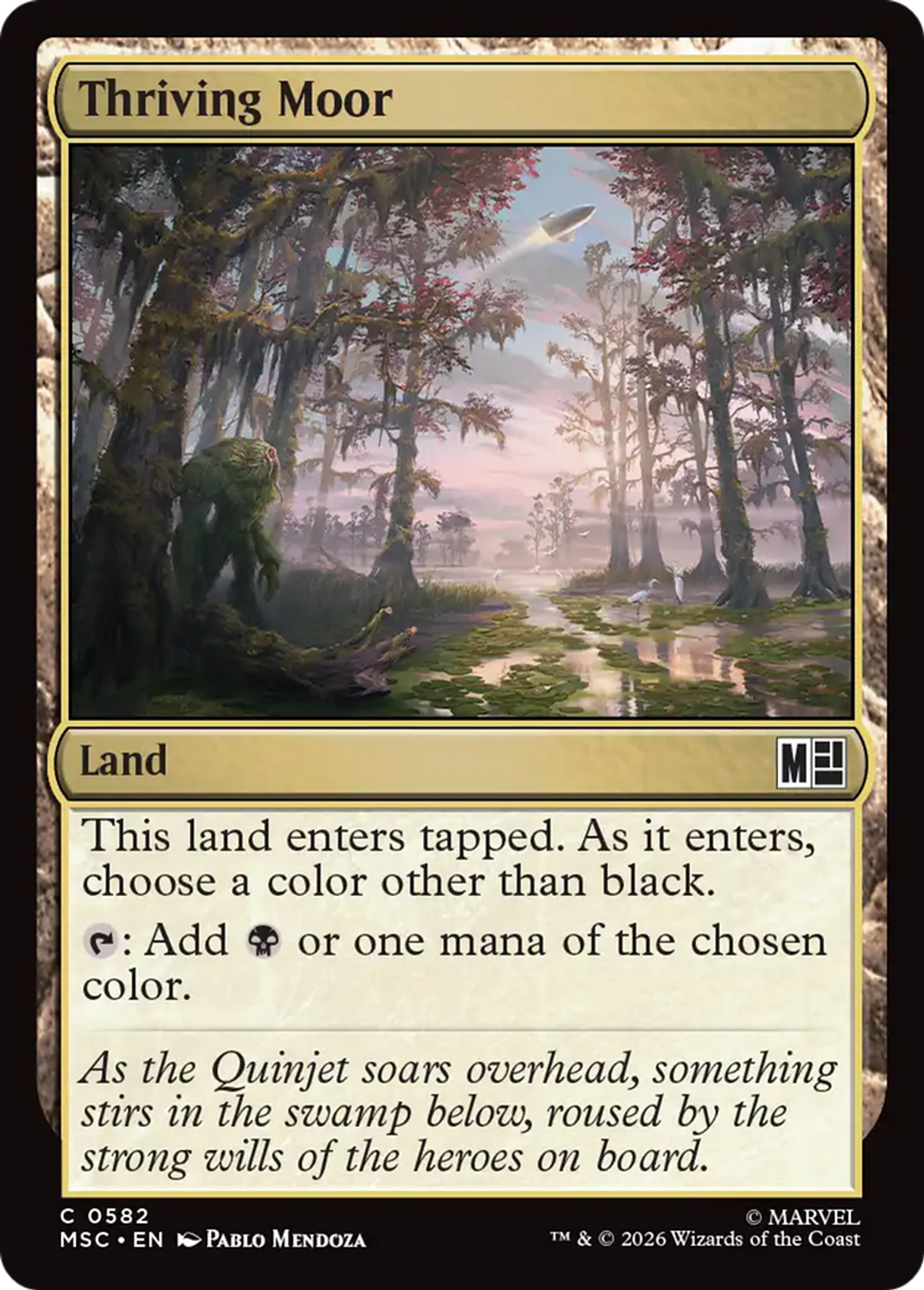 Thriving Moor — Marvel Super Heroes Commander — Magic: The Gathering