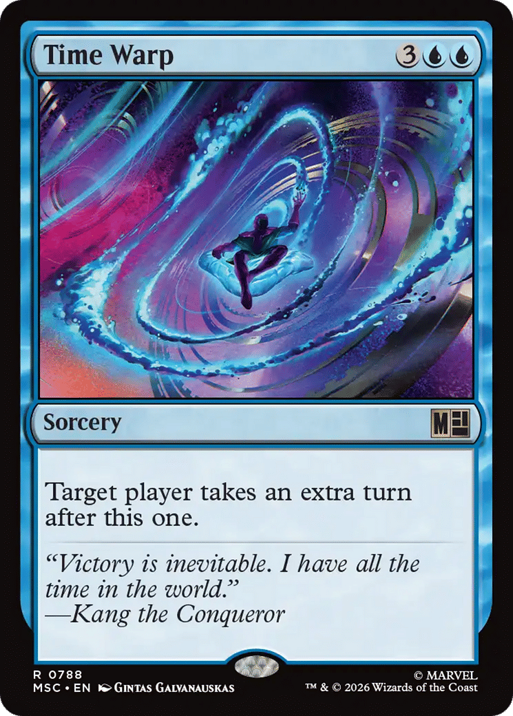 Time Warp — Marvel Super Heroes Commander — Magic: The Gathering