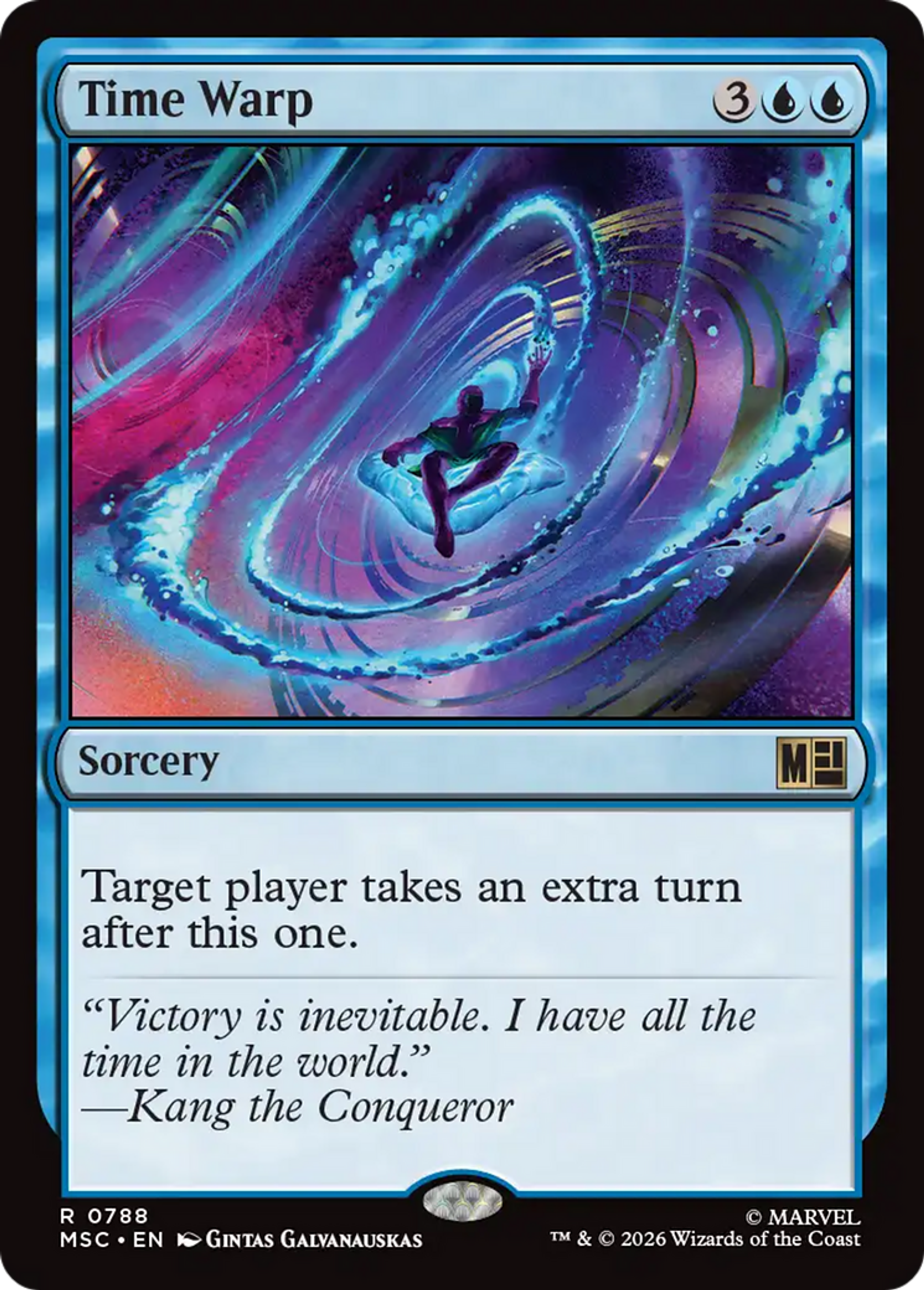 Time Warp — Marvel Super Heroes Commander — Magic: The Gathering