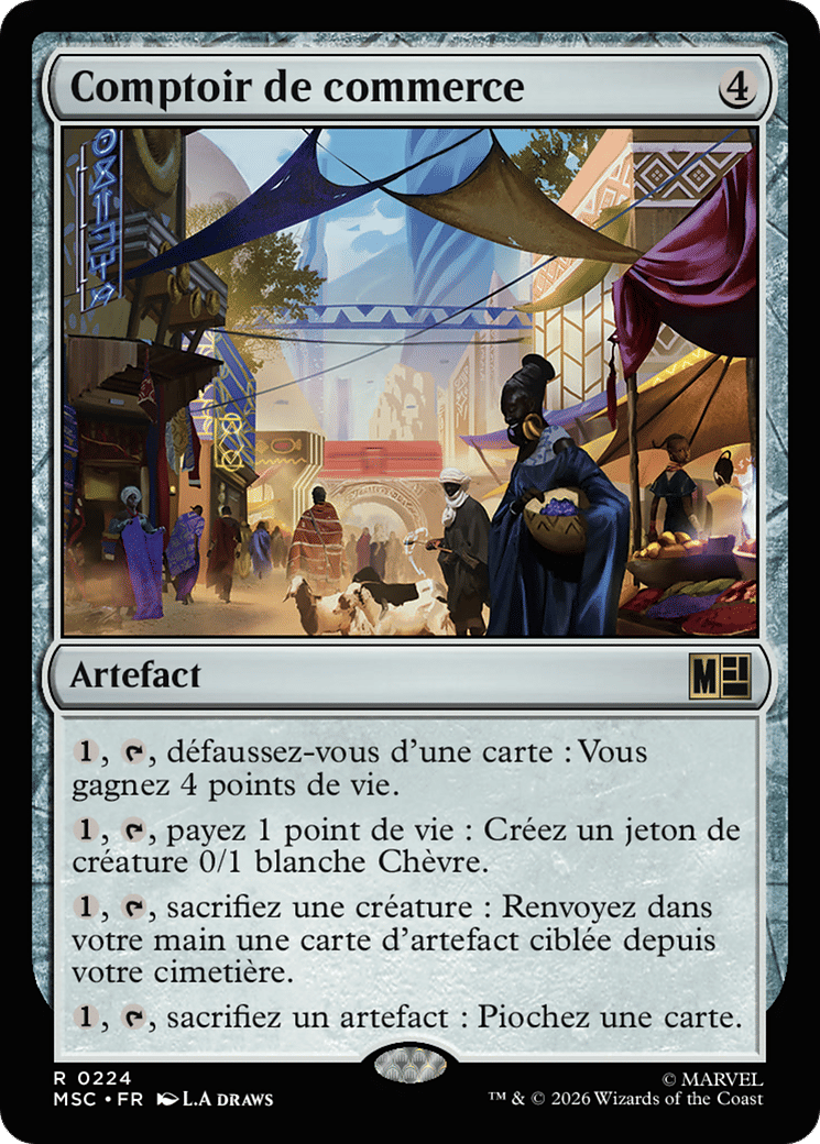 Comptoir de commerce from Marvel Super Heroes Commander - Magic: The Gathering