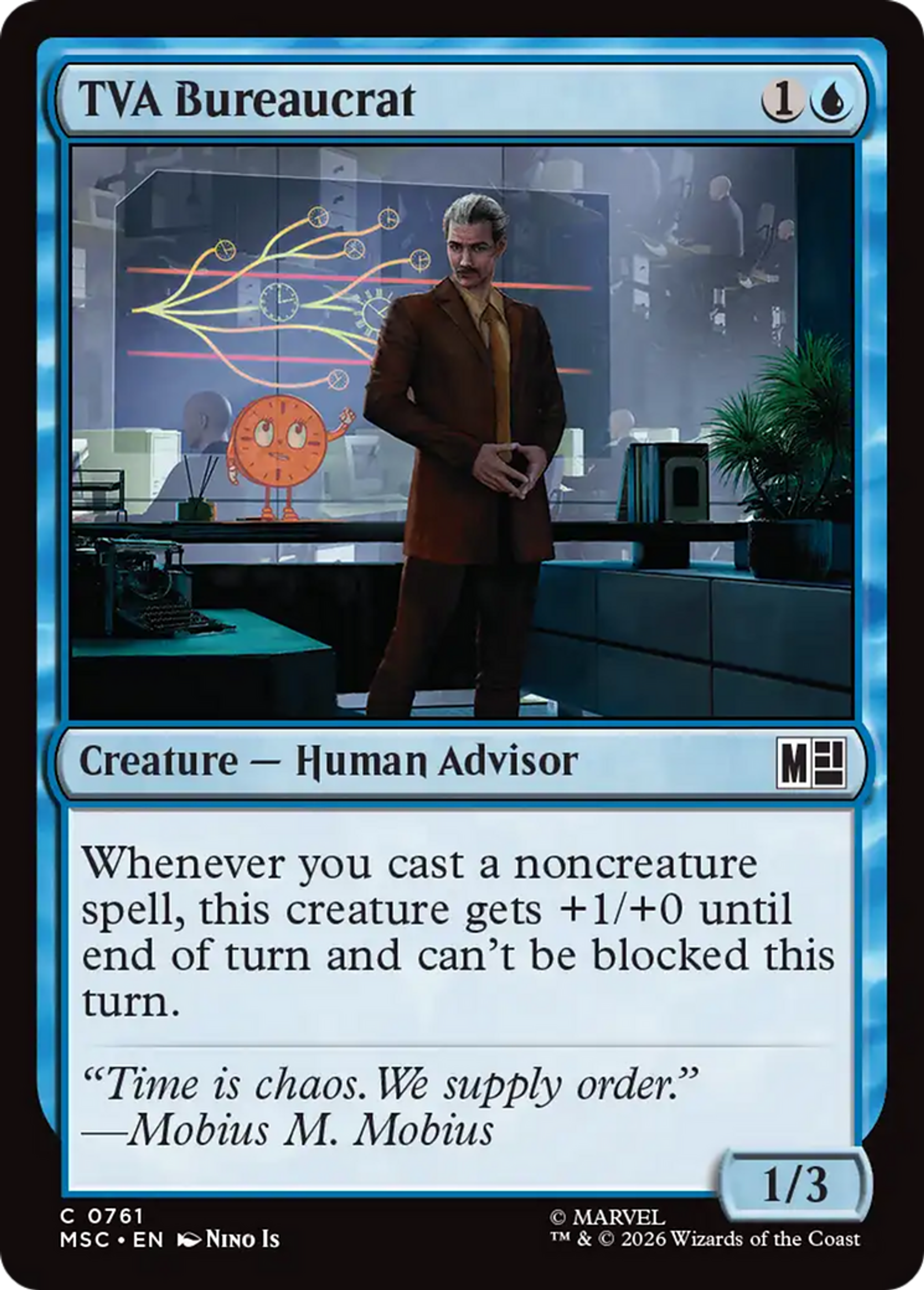 TVA Bureaucrat — Marvel Super Heroes Commander — Magic: The Gathering