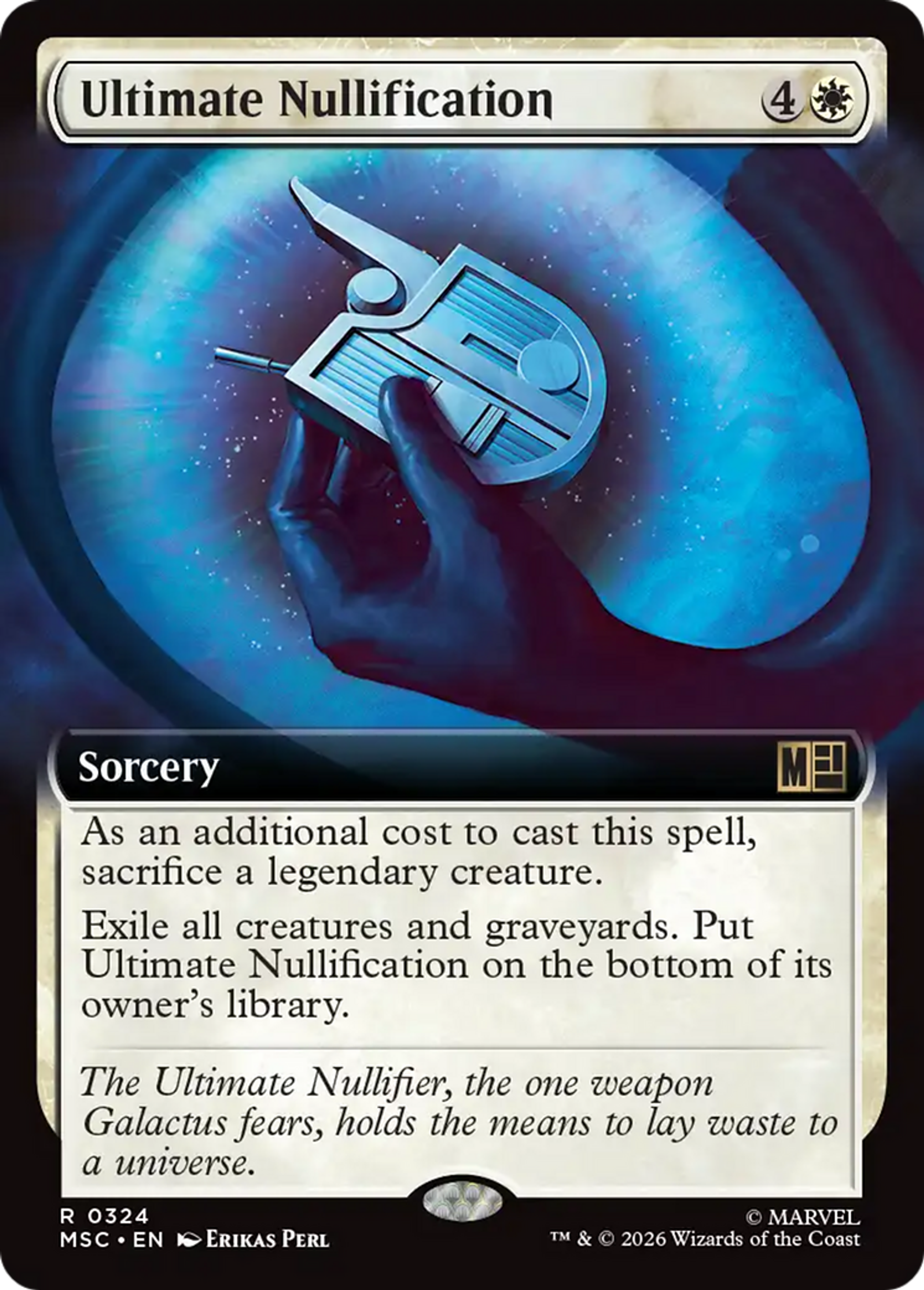 Ultimate Nullification — Marvel Super Heroes Commander — Magic: The Gathering