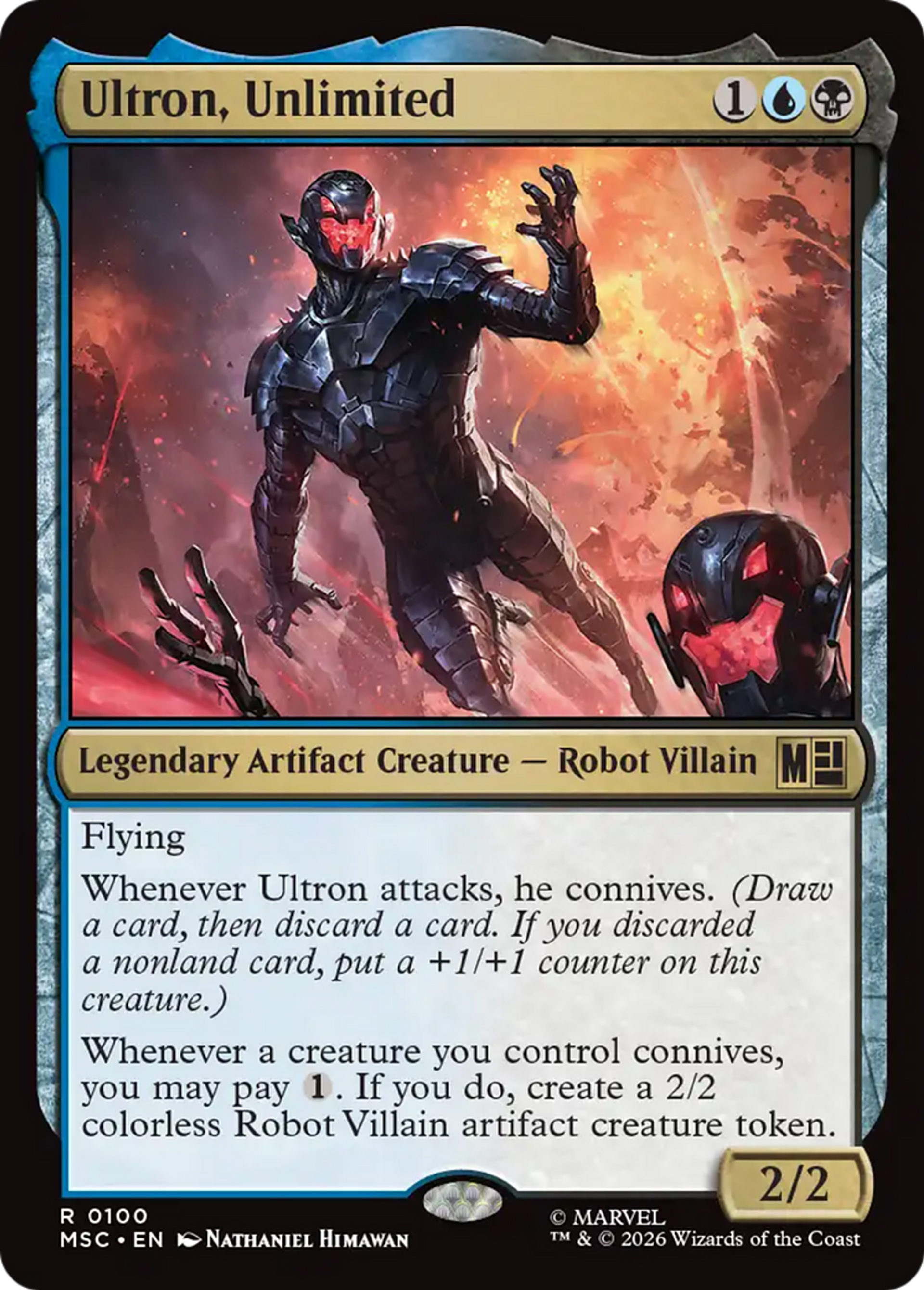 Ultron, Unlimited — Marvel Super Heroes Commander — Magic: The Gathering