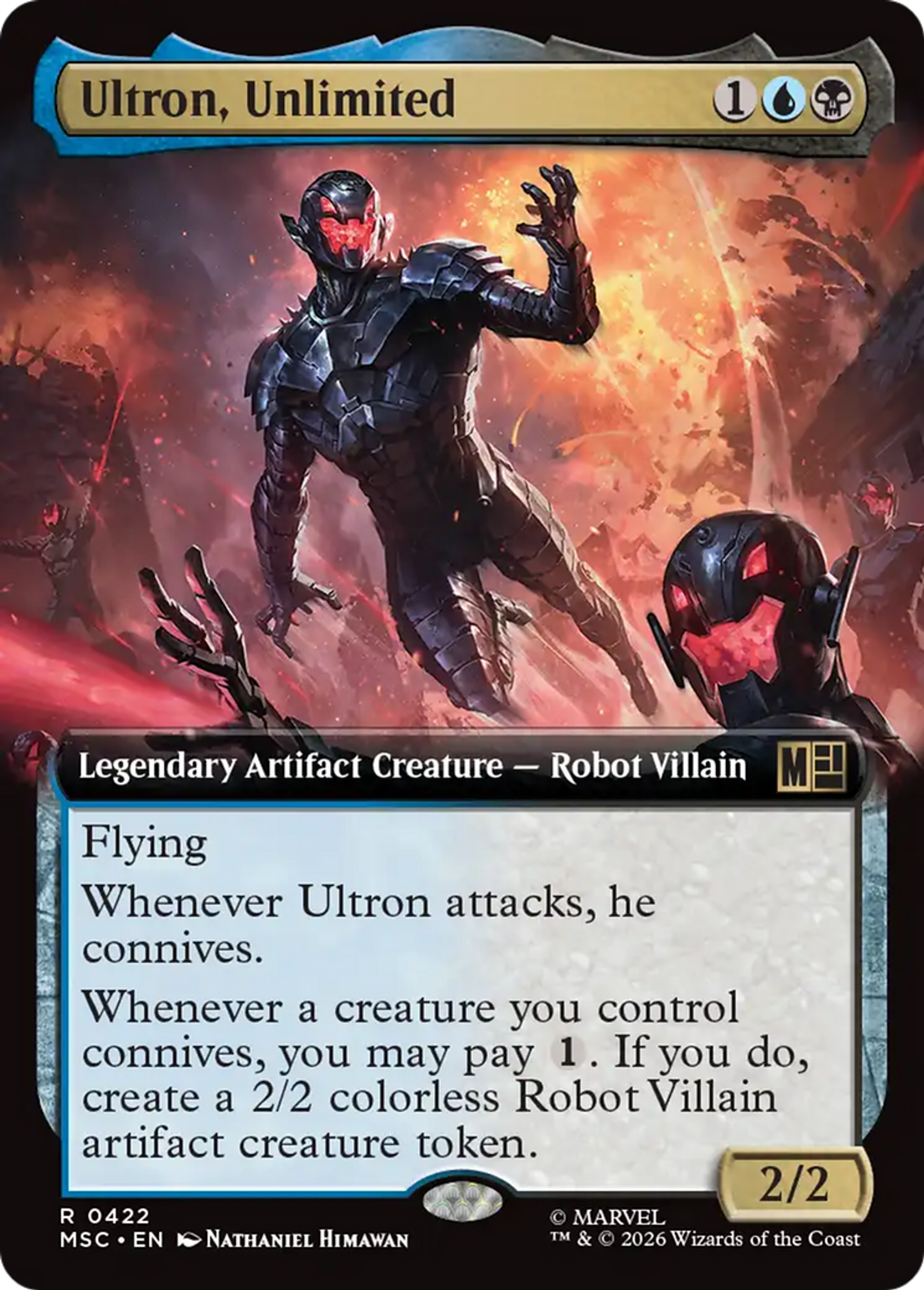 Ultron, Unlimited — Marvel Super Heroes Commander — Magic: The Gathering