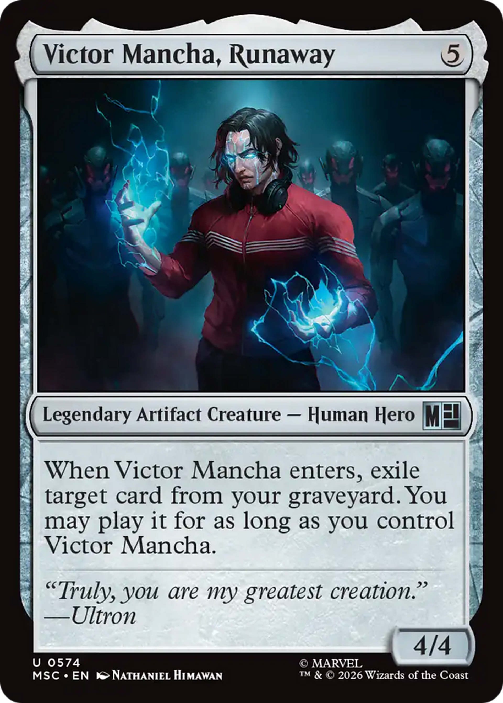 Victor Mancha, Runaway — Marvel Super Heroes Commander — Magic: The Gathering