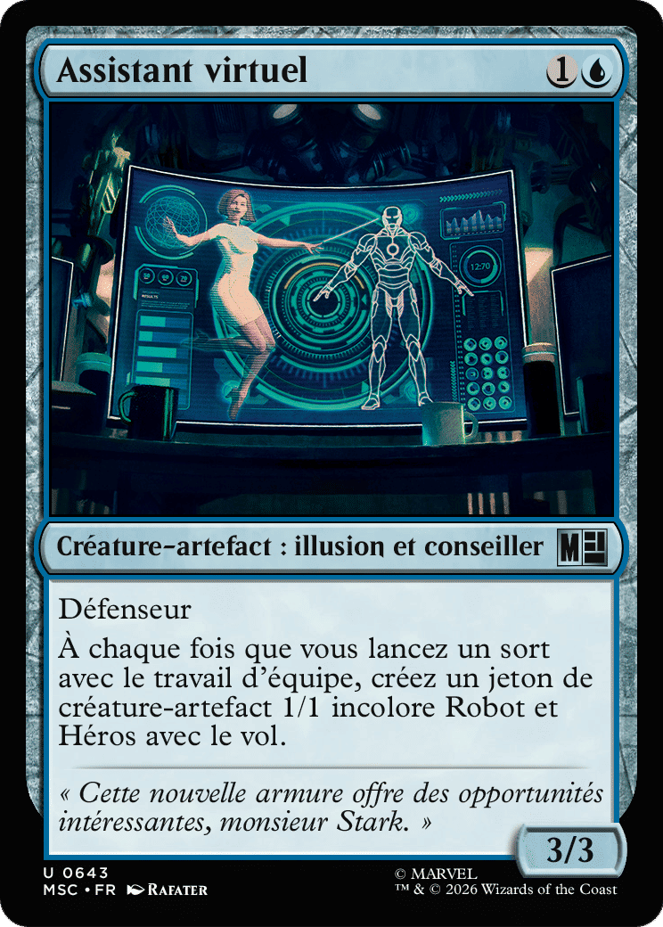 Assistant virtuel — Marvel Super Heroes Commander — Magic: The Gathering