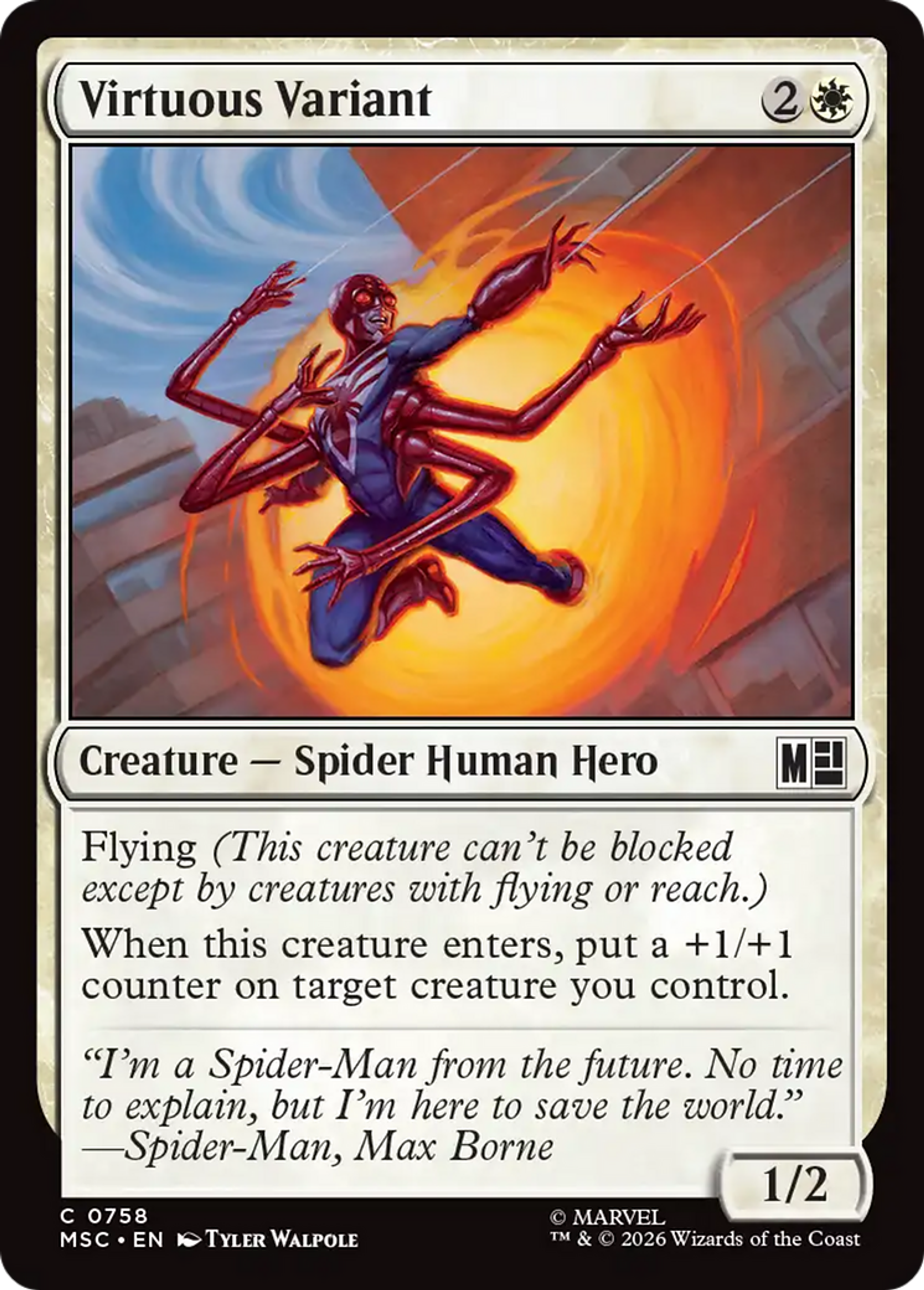 Virtuous Variant — Marvel Super Heroes Commander — Magic: The Gathering
