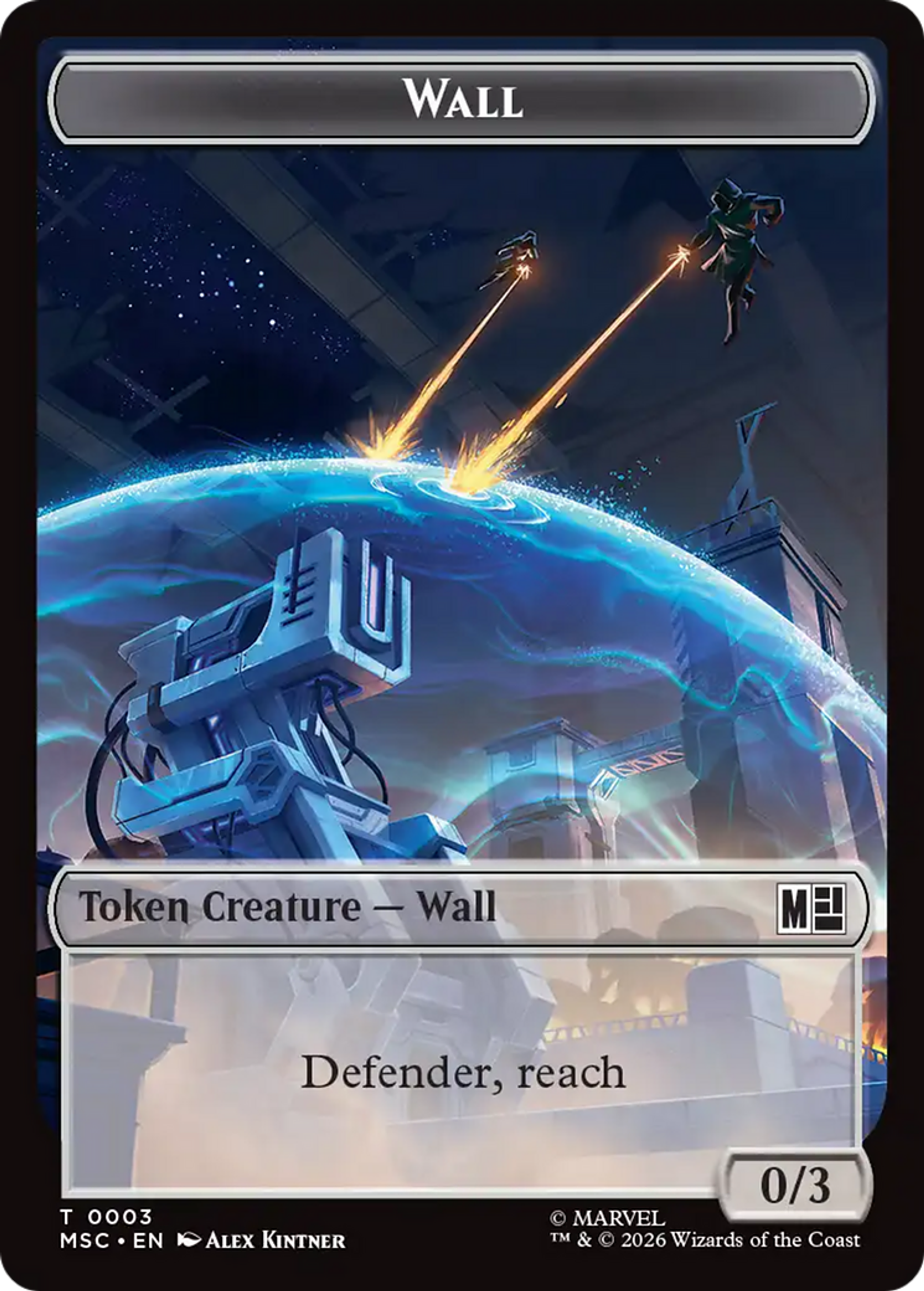 Wall — Marvel Super Heroes Commander — Magic: The Gathering