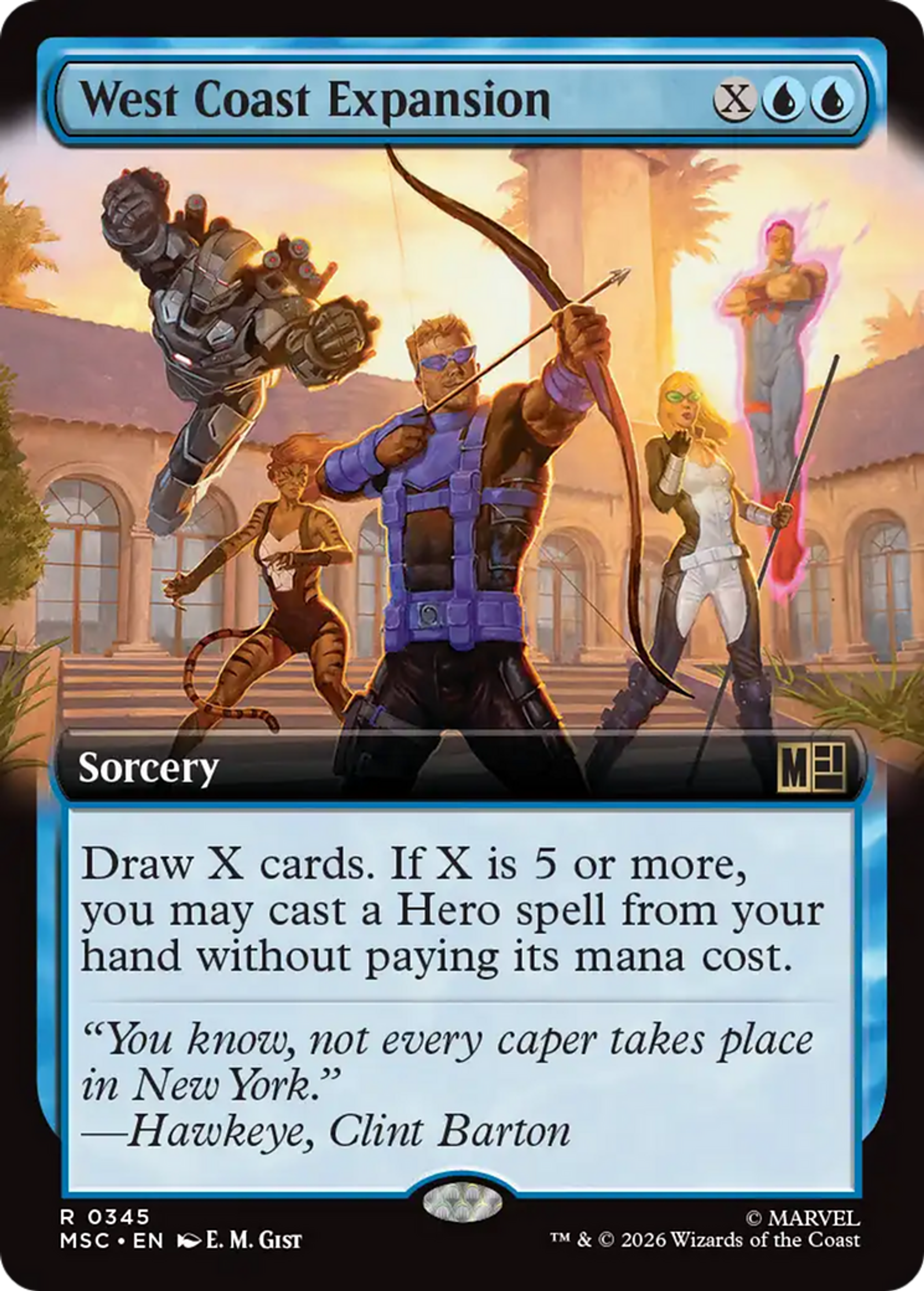 West Coast Expansion — Marvel Super Heroes Commander — Magic: The Gathering